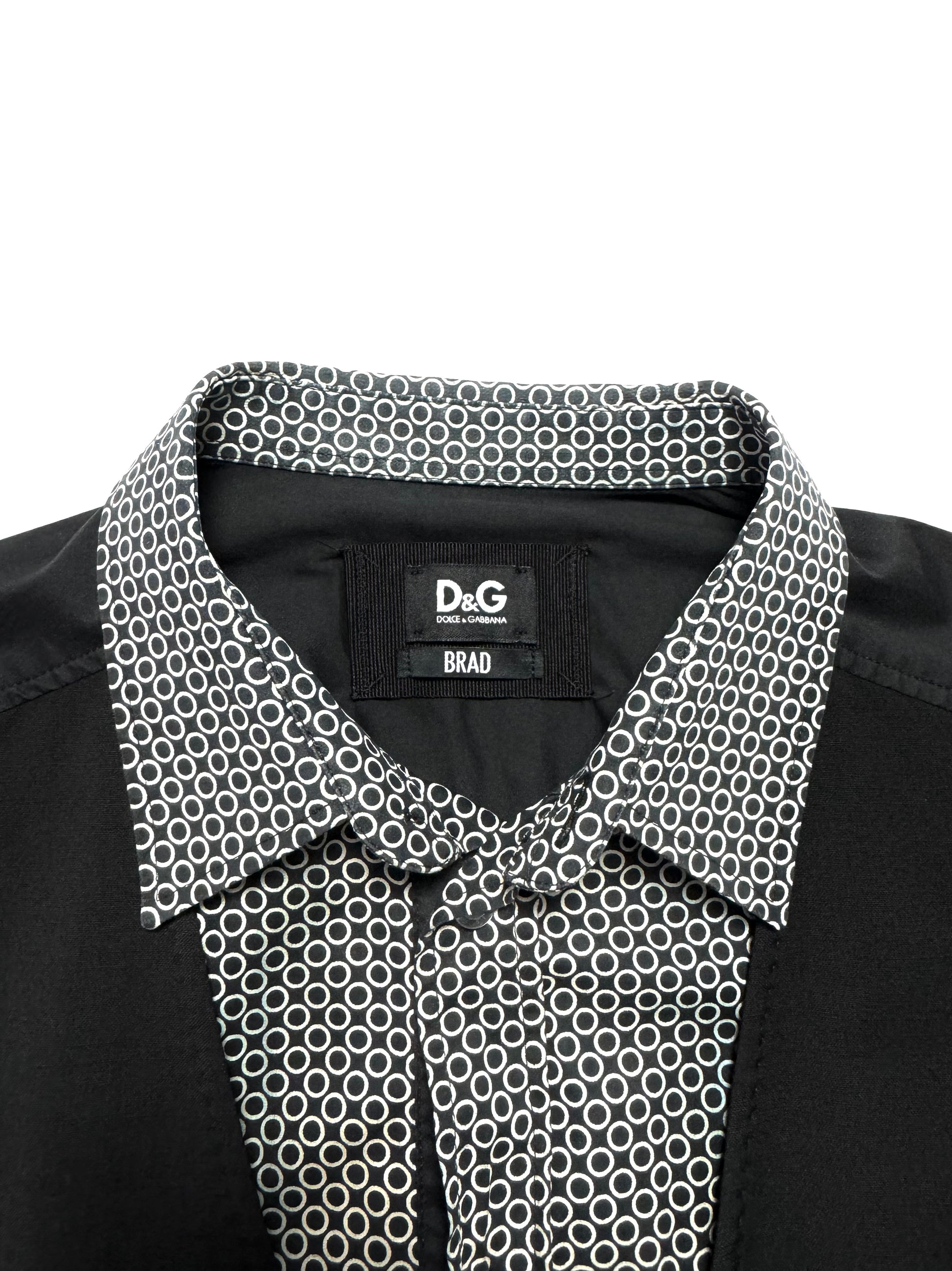 D&G Double Layered Suit Shirt