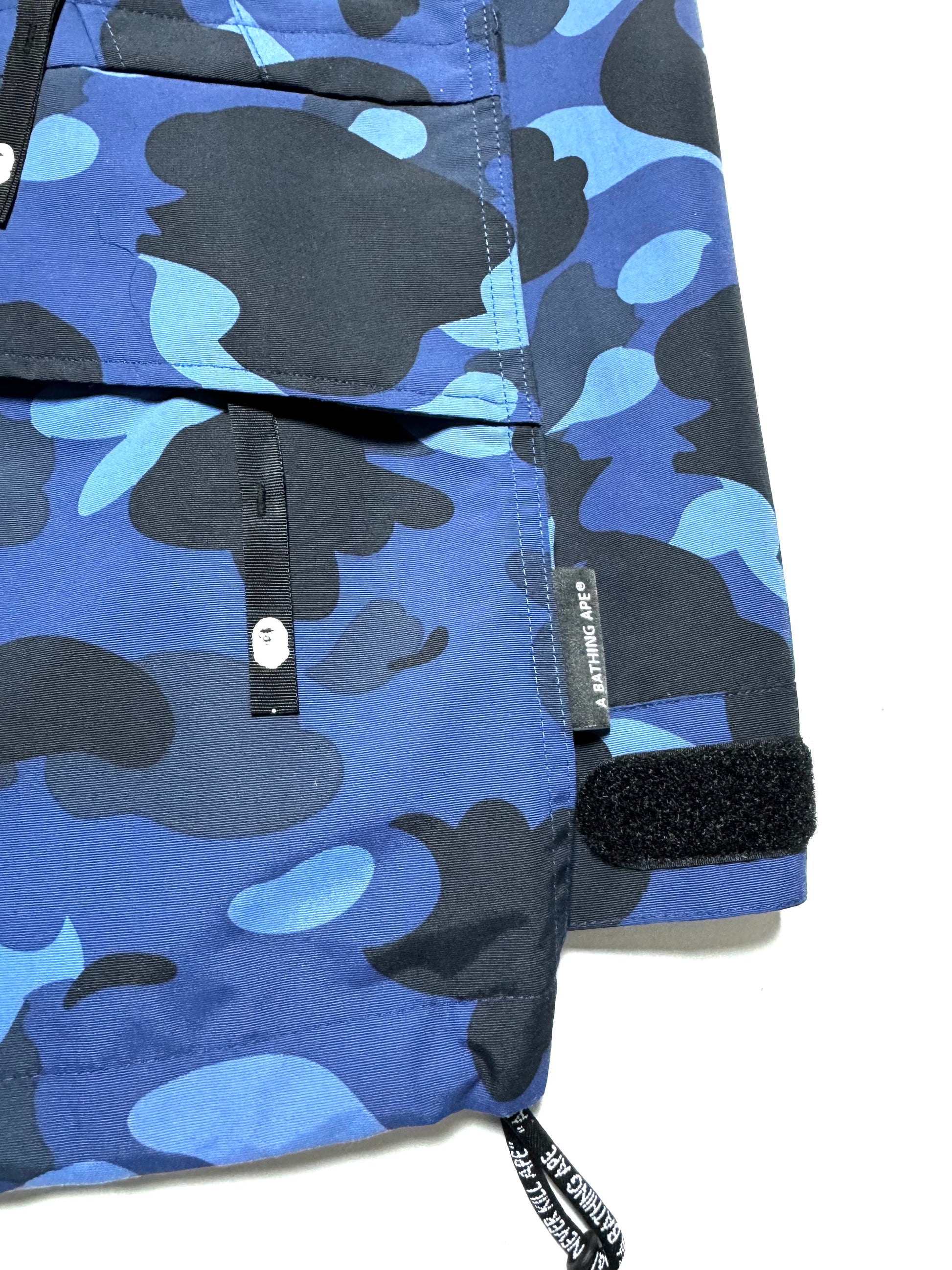 BAPE Blue Camo Windbreaker