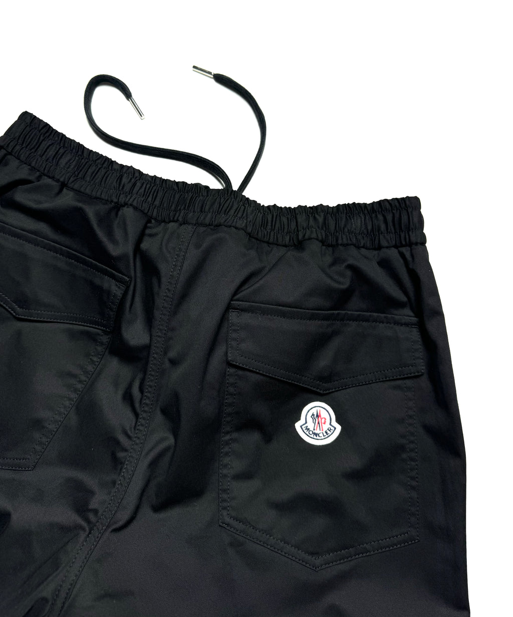 Moncler Drawstring Black Trousers
