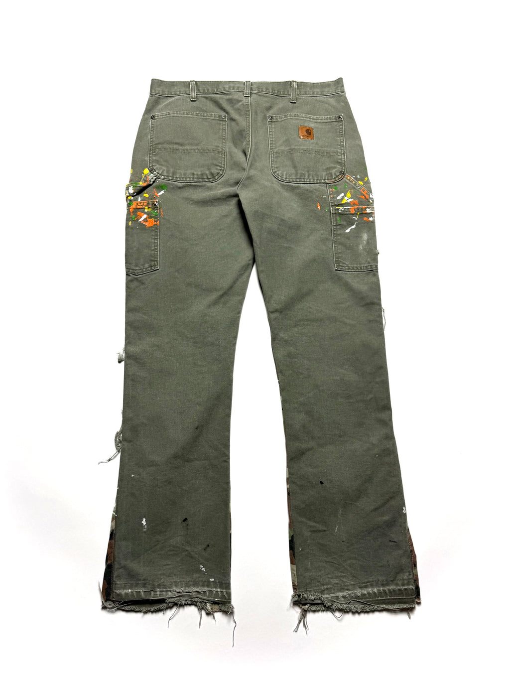 Carhartt Reworked Carpenter Paint Splatter Camo Flared Pant (Gallery Dept. LA Pattern)