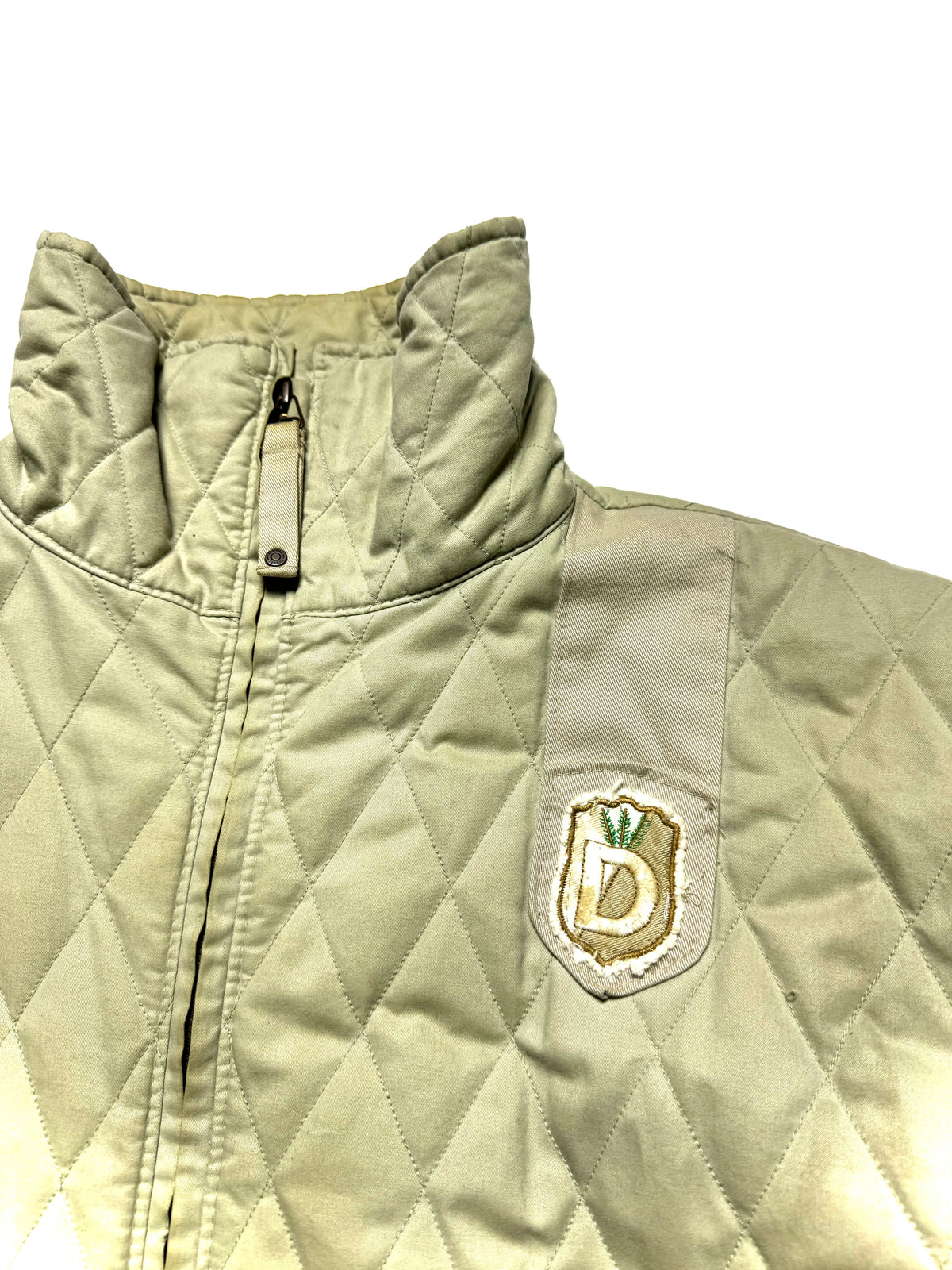 Diesel 2000s Diamond-quilted Full-zip Jacket