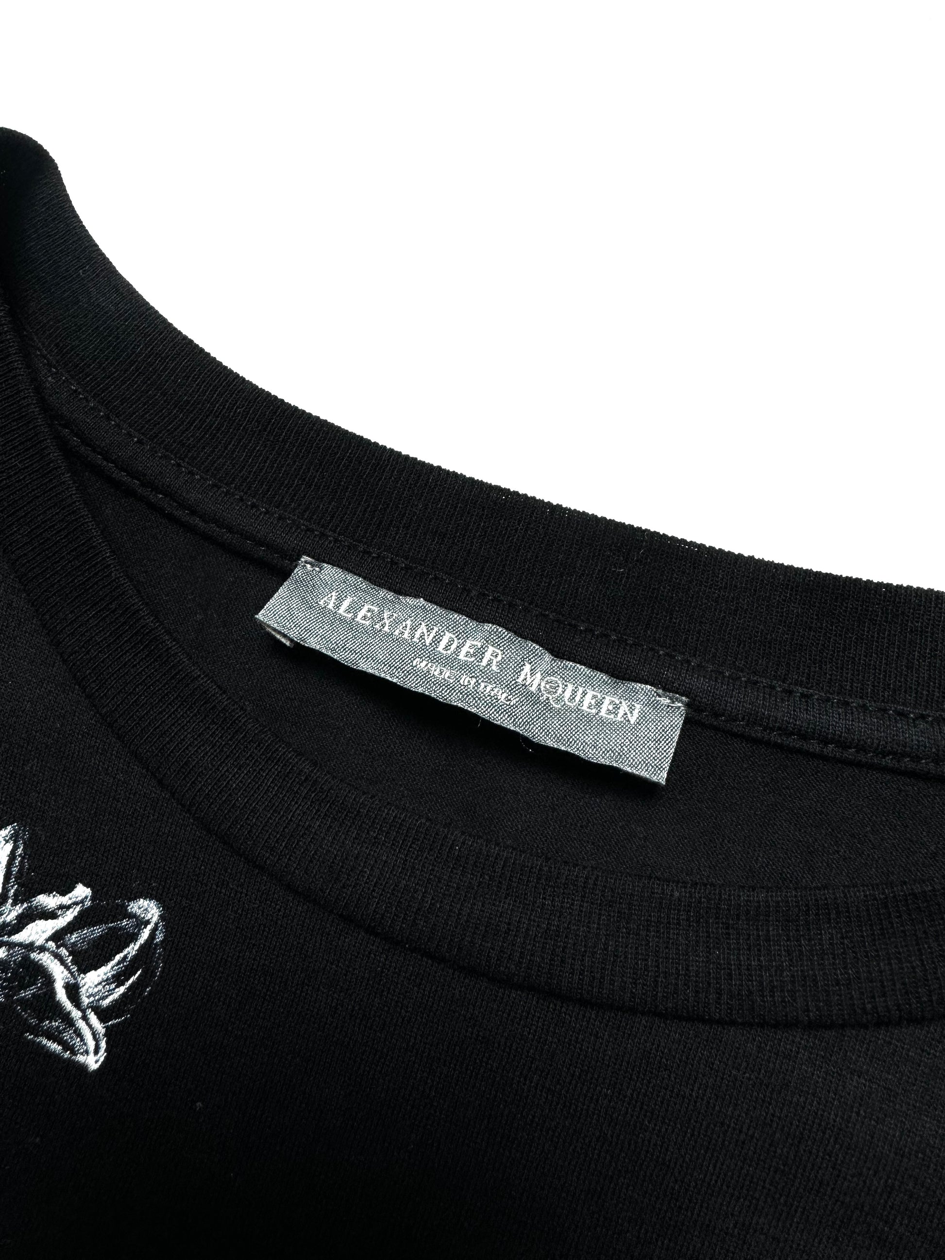 Alexander McQueen Skull Black Tee