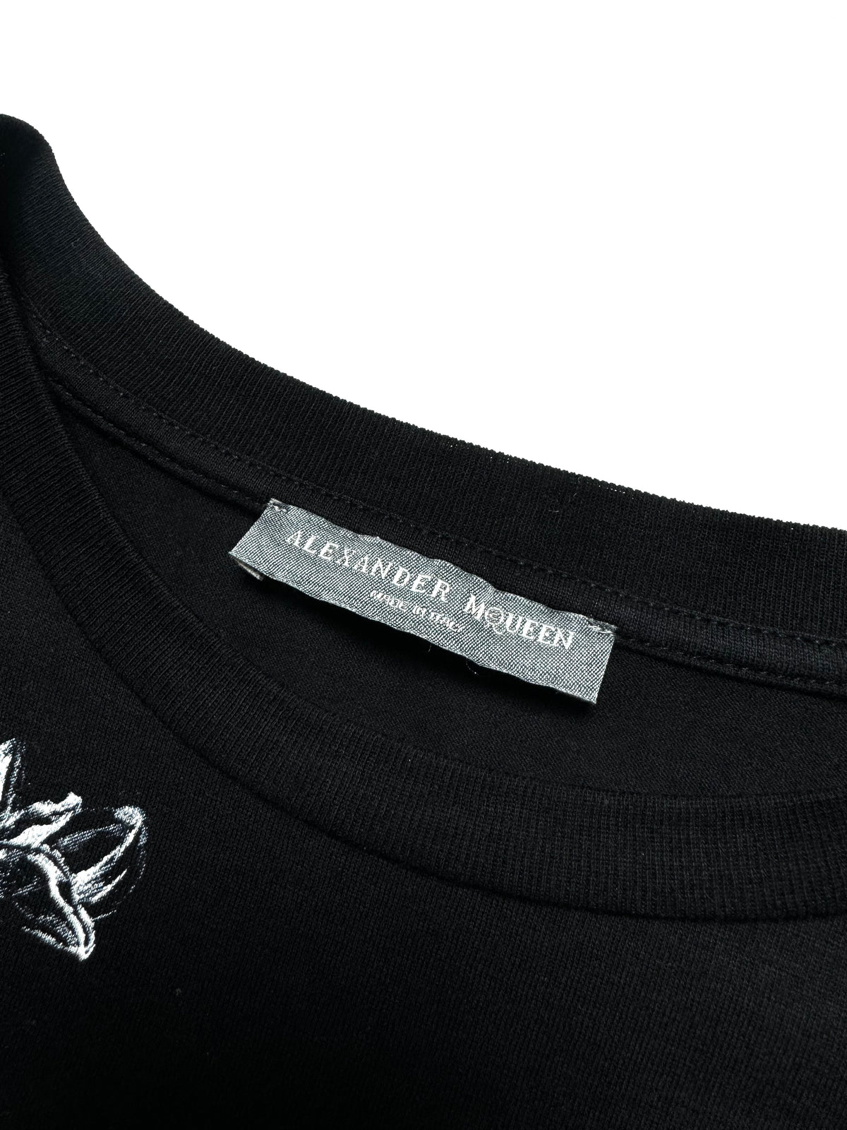 Alexander McQueen Skull Black Tee