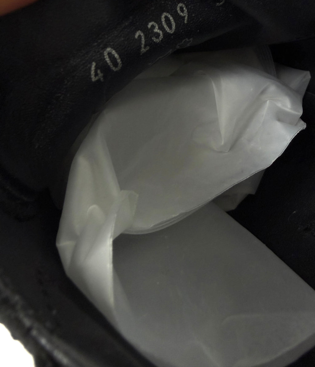 Prada Double Strap Leather Shoe