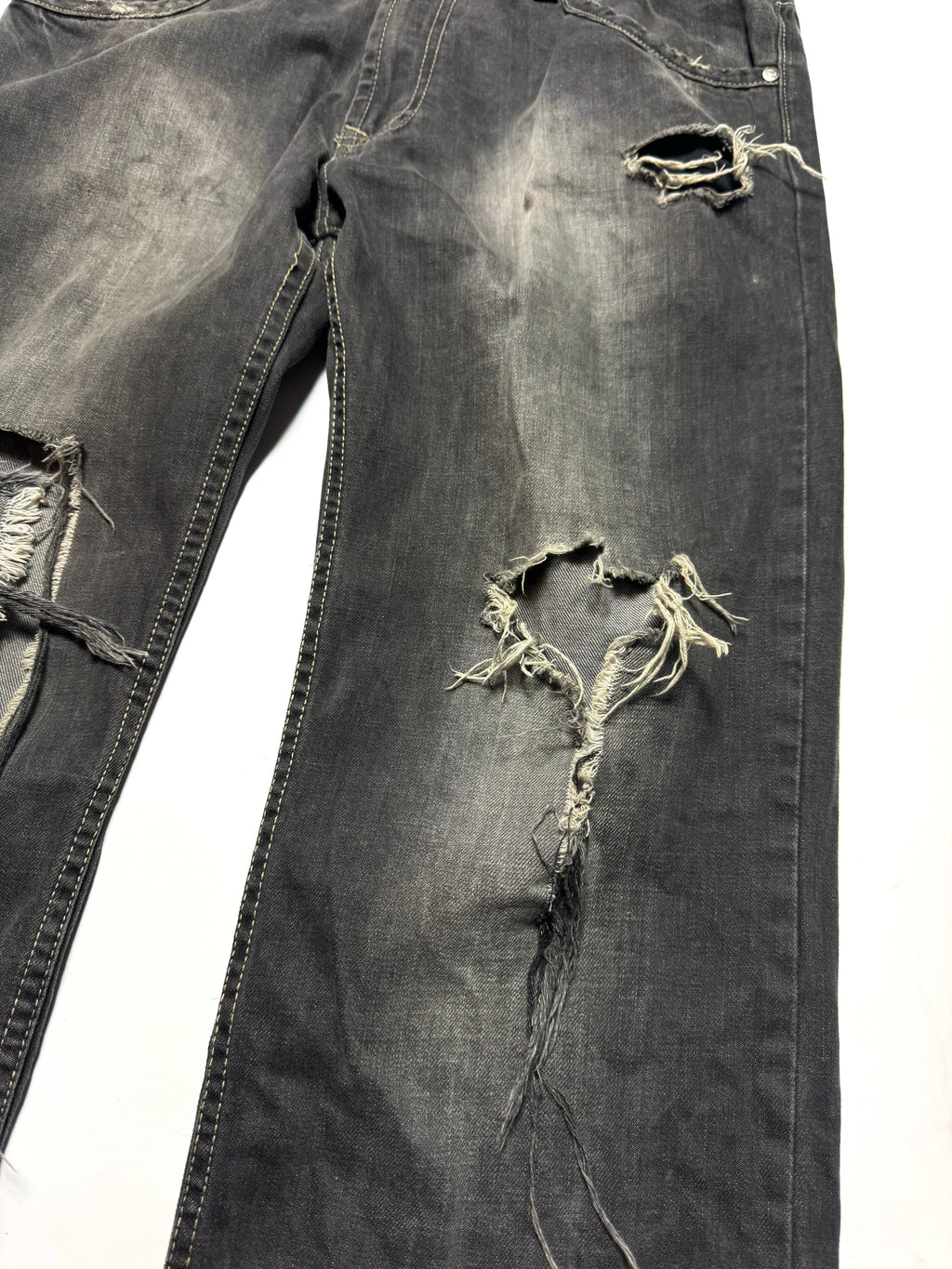 WWE Distressed Washed Jean