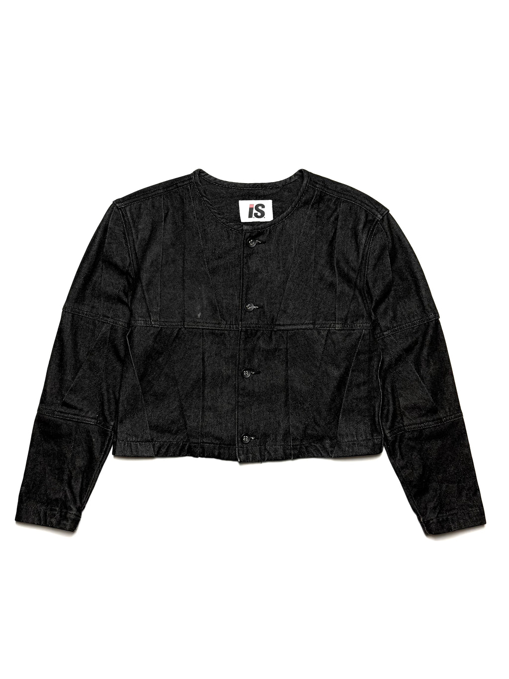 Issey Miyake Sport Cropped Denim Jacket