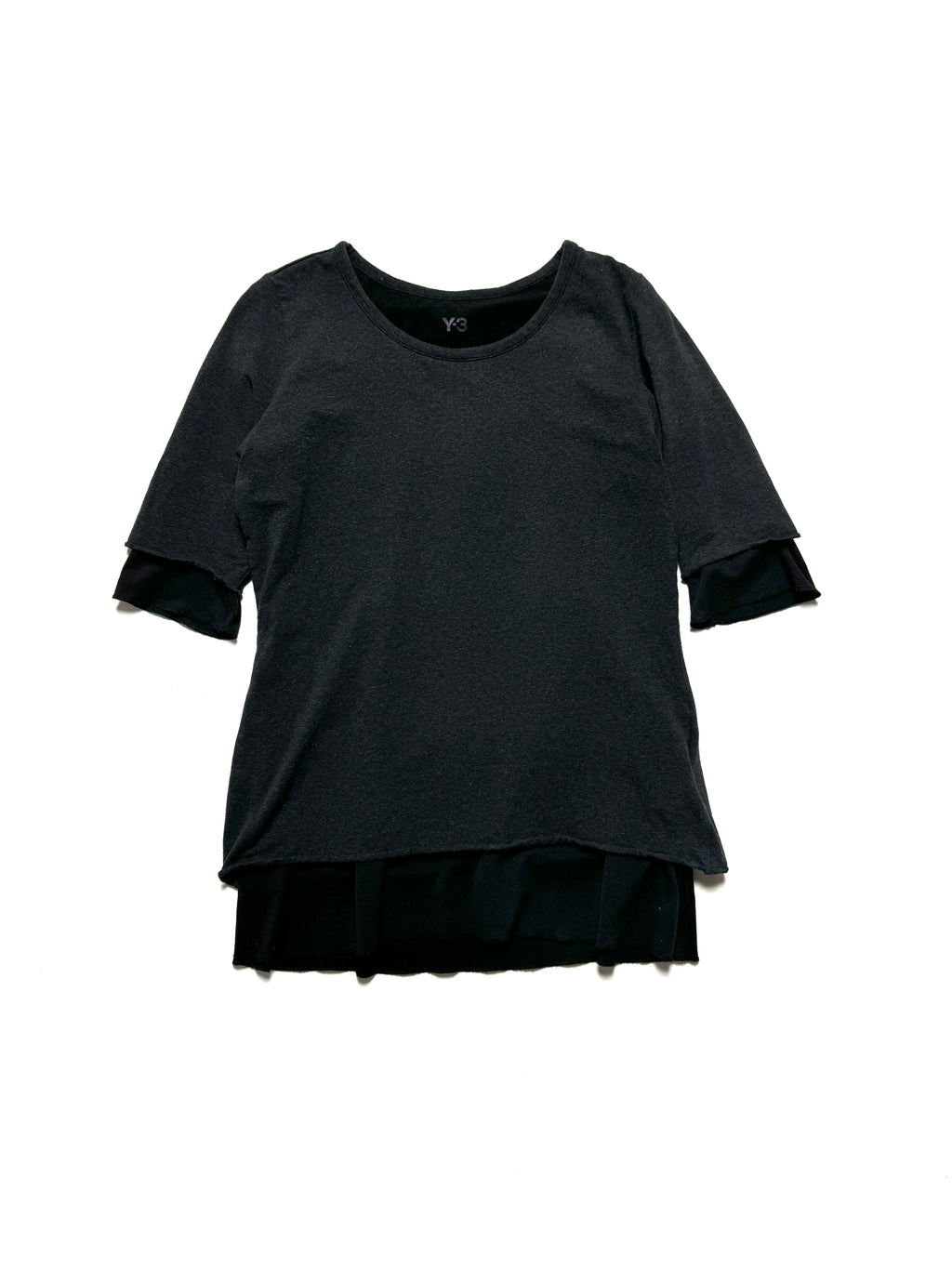 Y3 Double Layered Short Sleeve