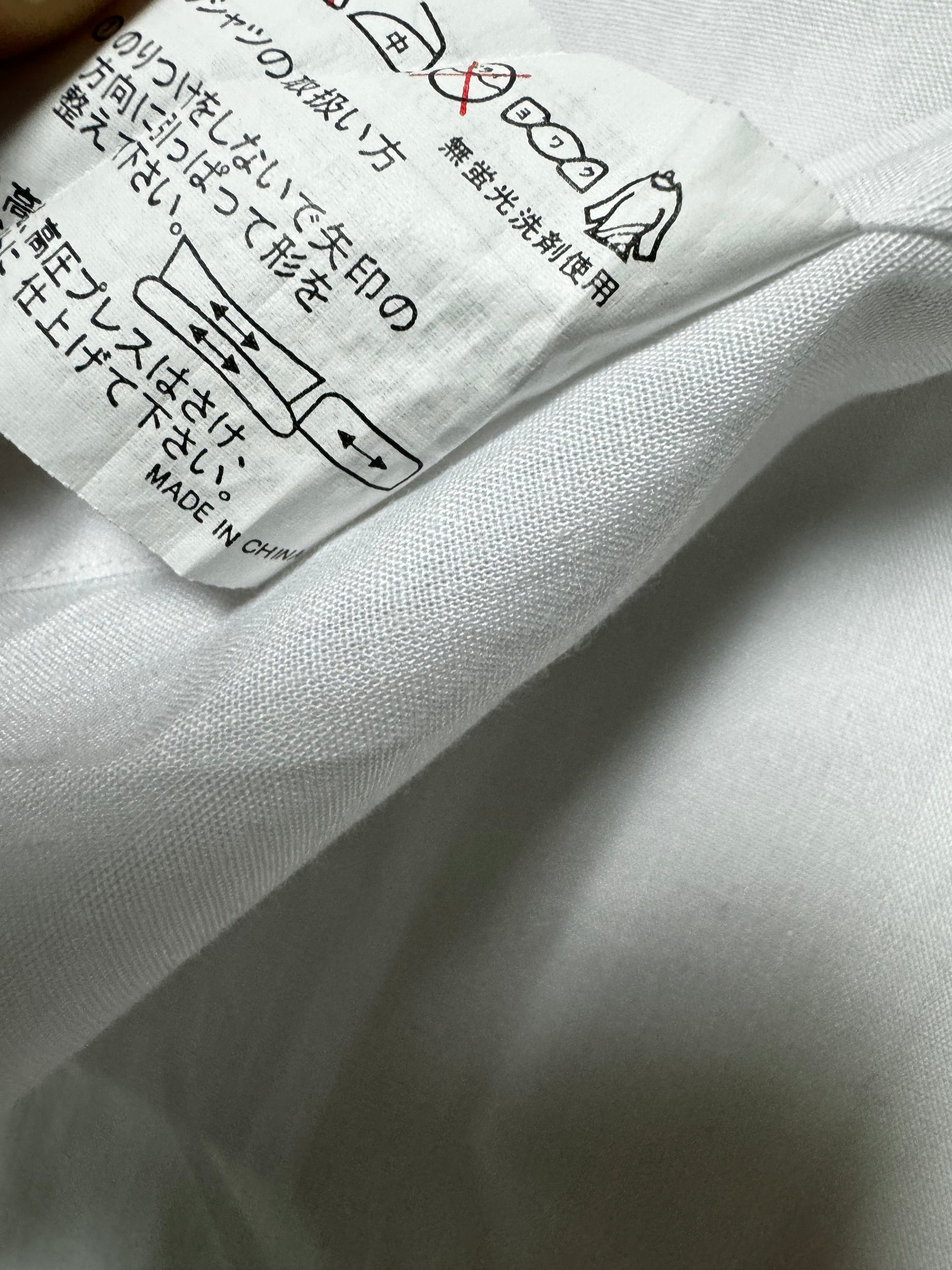 Issey Miyake White Long Sleeve