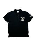 Vanson Skull Black Polo Shirt