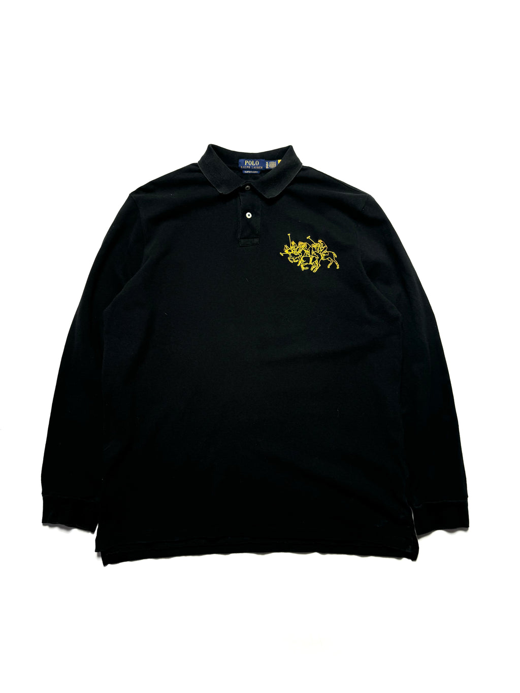 Polo by Ralph Lauren  Black Racing Pony Shirt