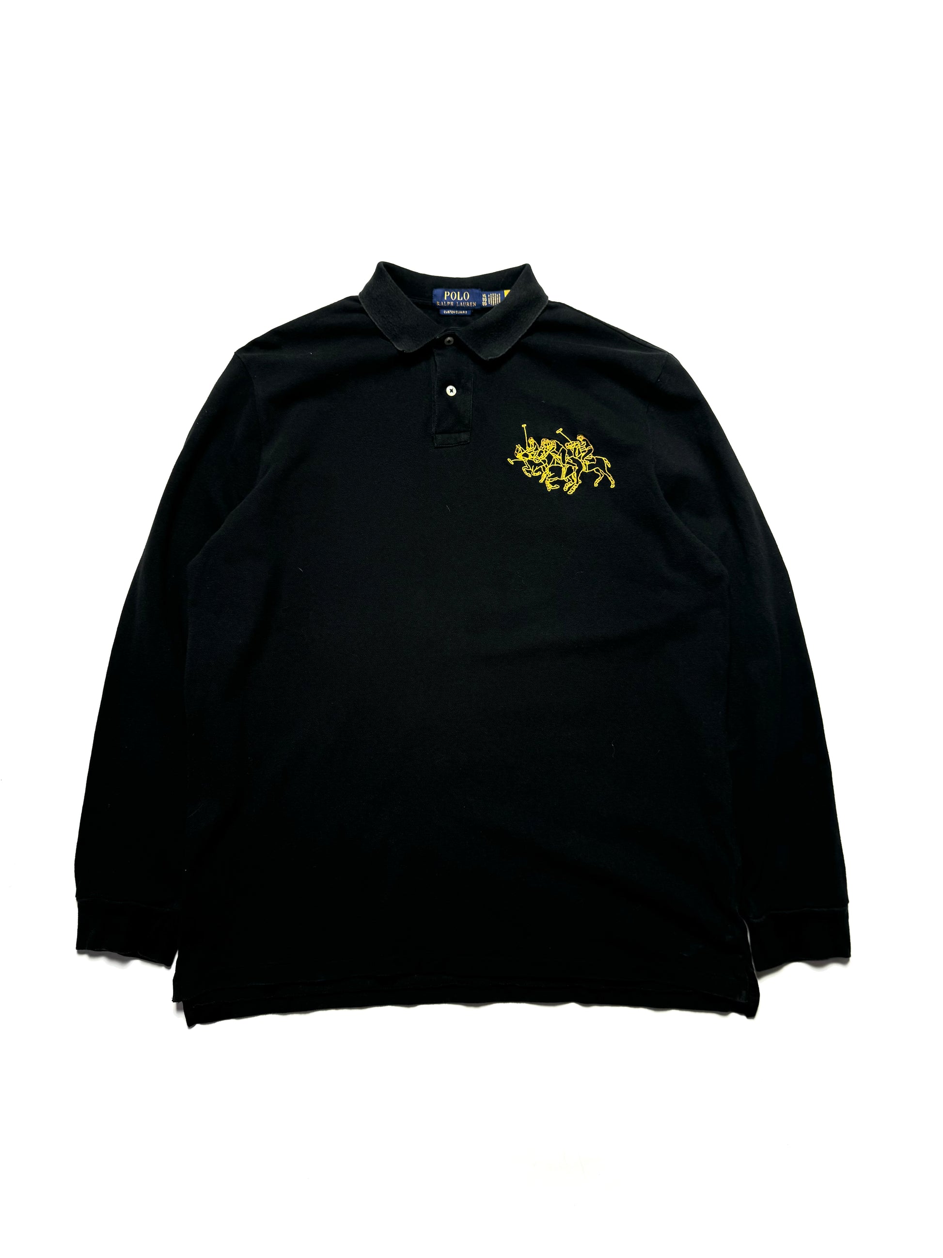 Polo by Ralph Lauren  Black Racing Pony Shirt