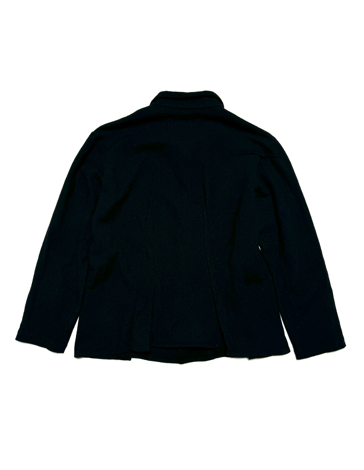 Comme des Garçons Tricot Black Wool Shirt 80s