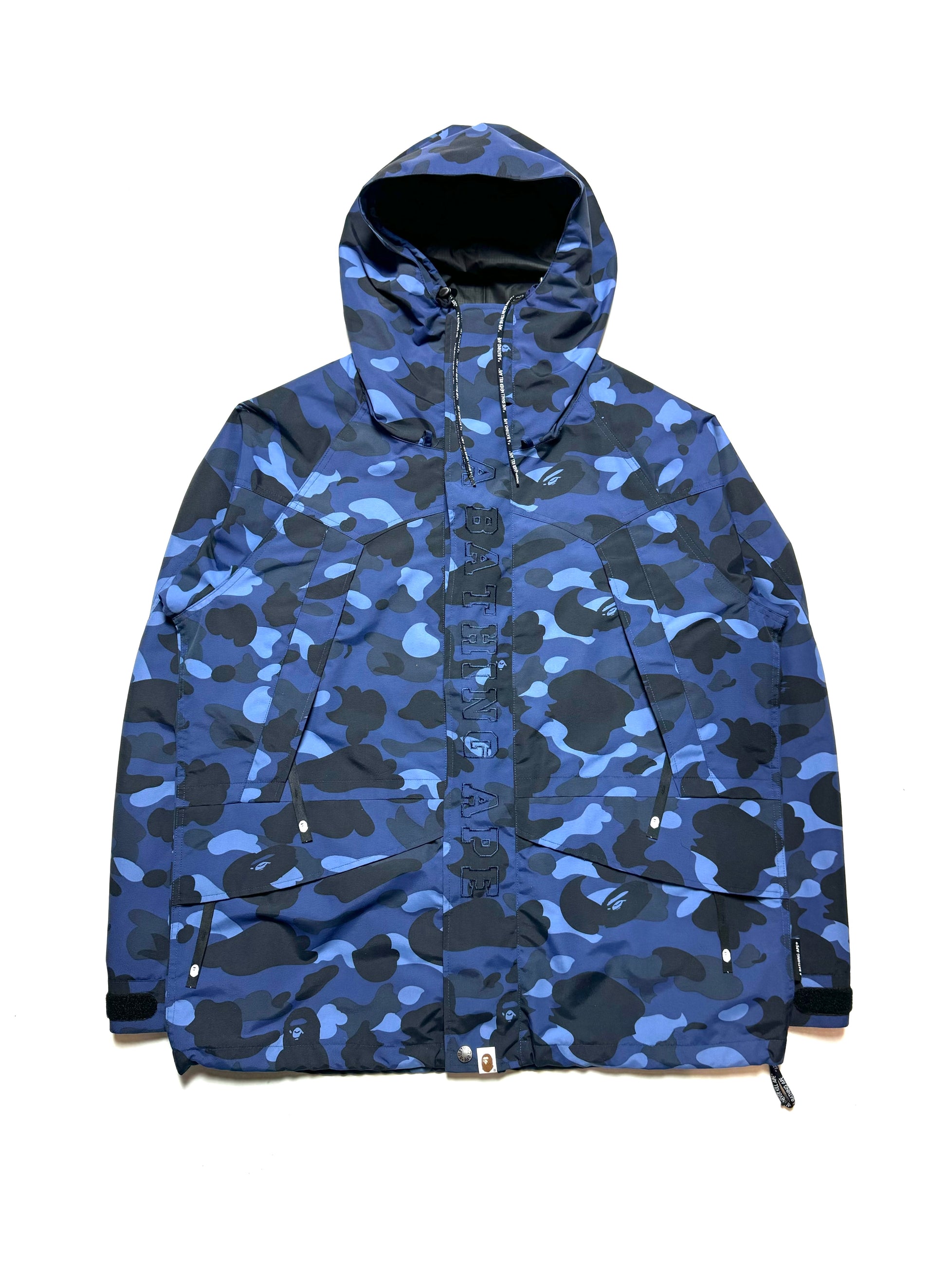 BAPE Blue Camo Windbreaker