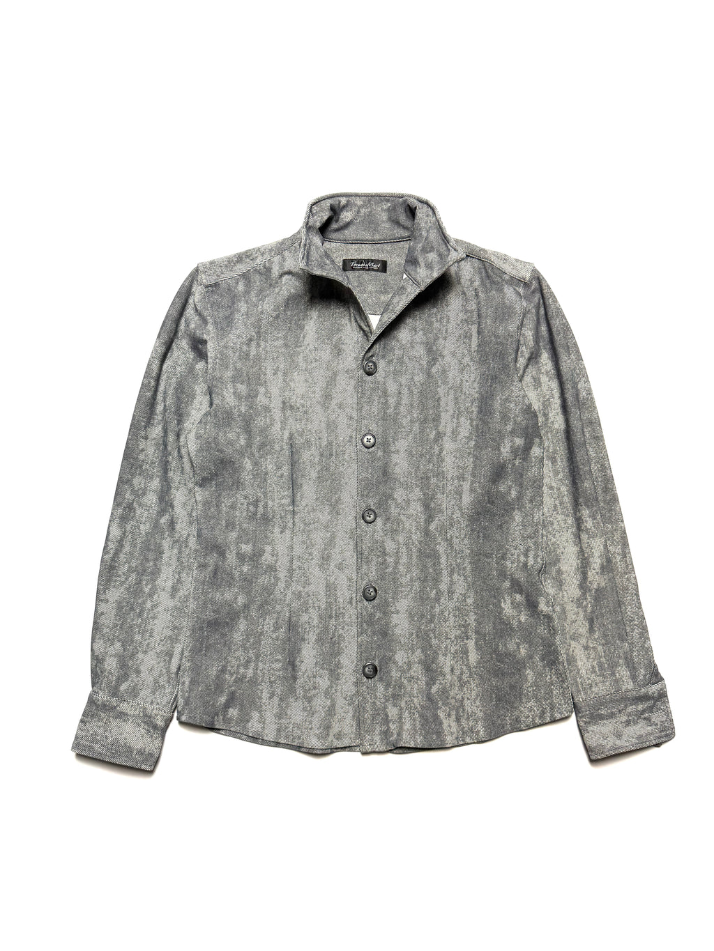 Tornado Mart Grey Blended Shirt