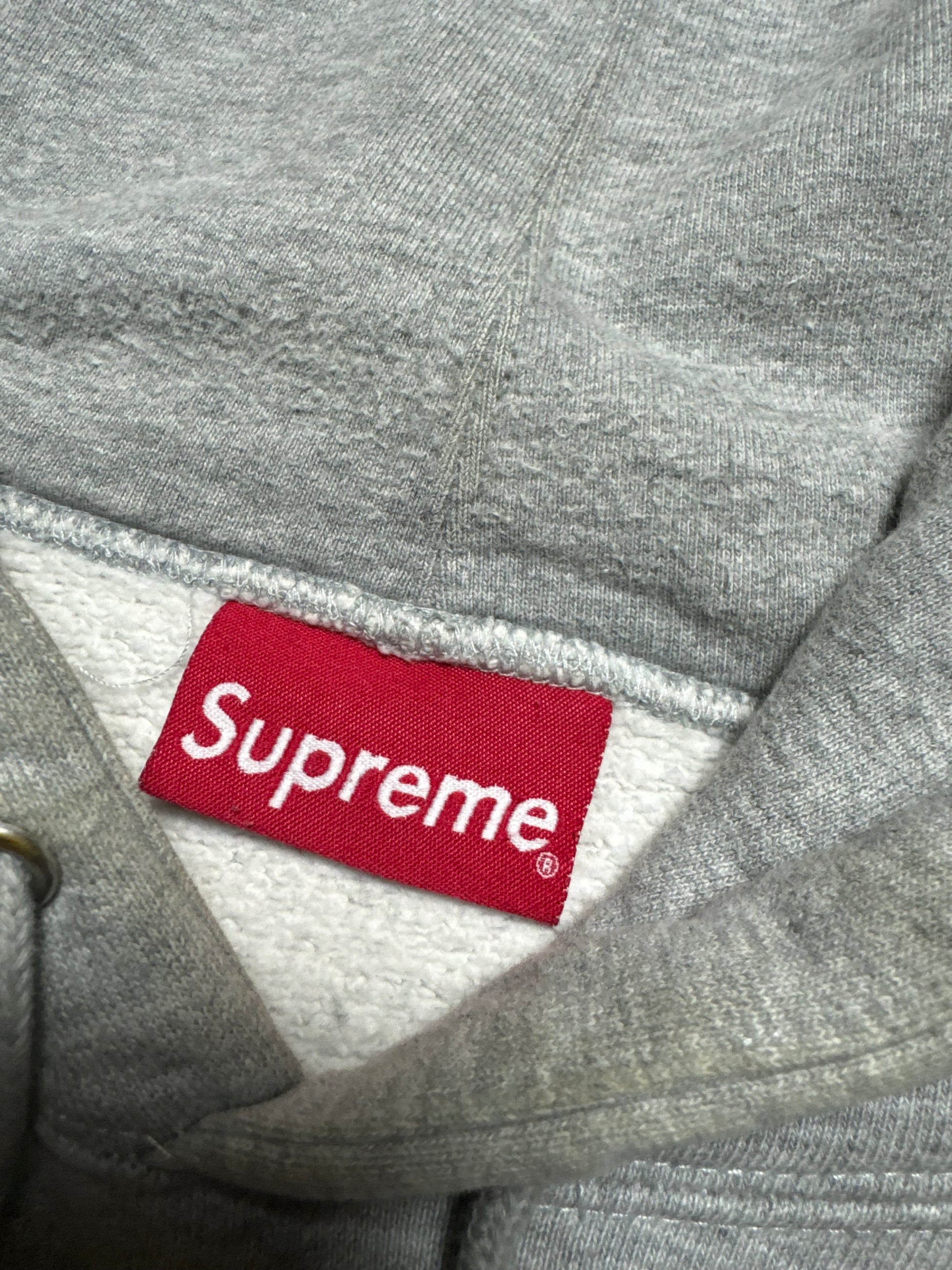 Supreme Grey Holes Hoodie