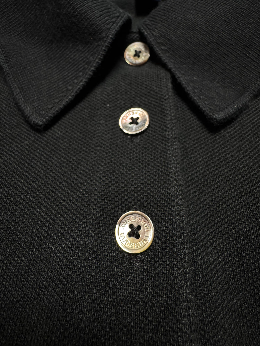 Burberry Polo Black Short Sleeve