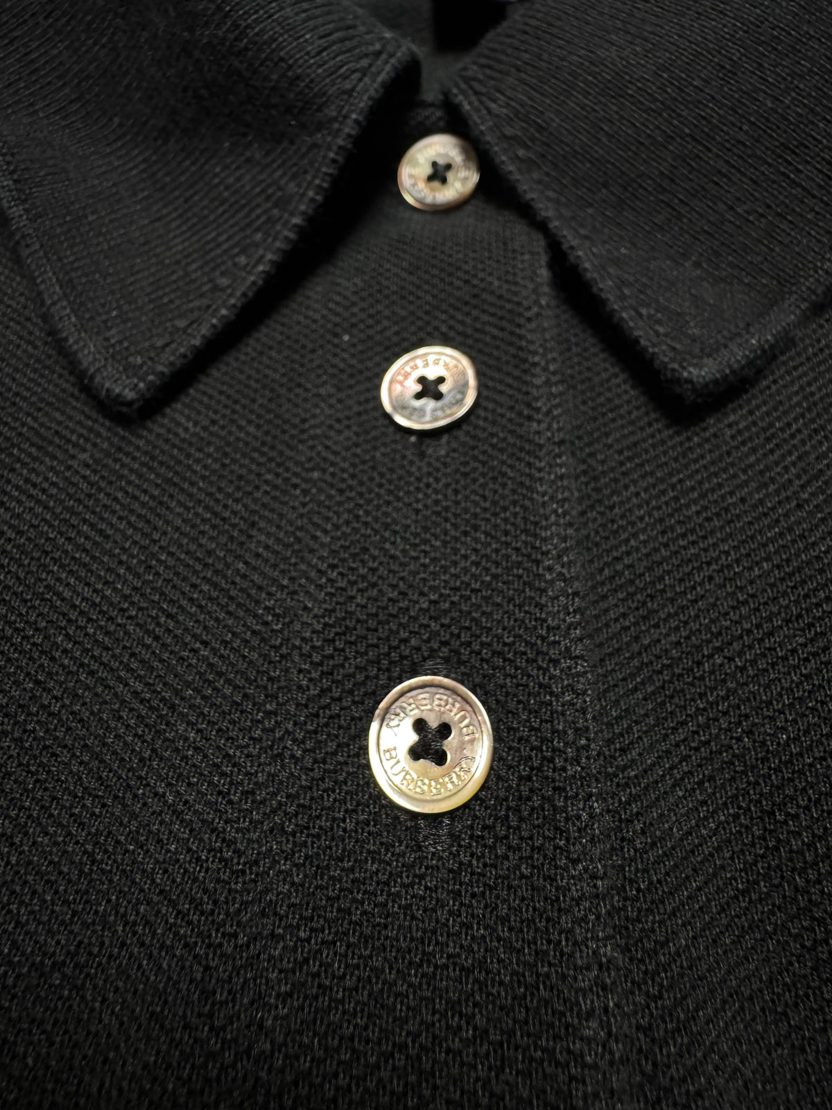 Burberry Polo Black Short Sleeve