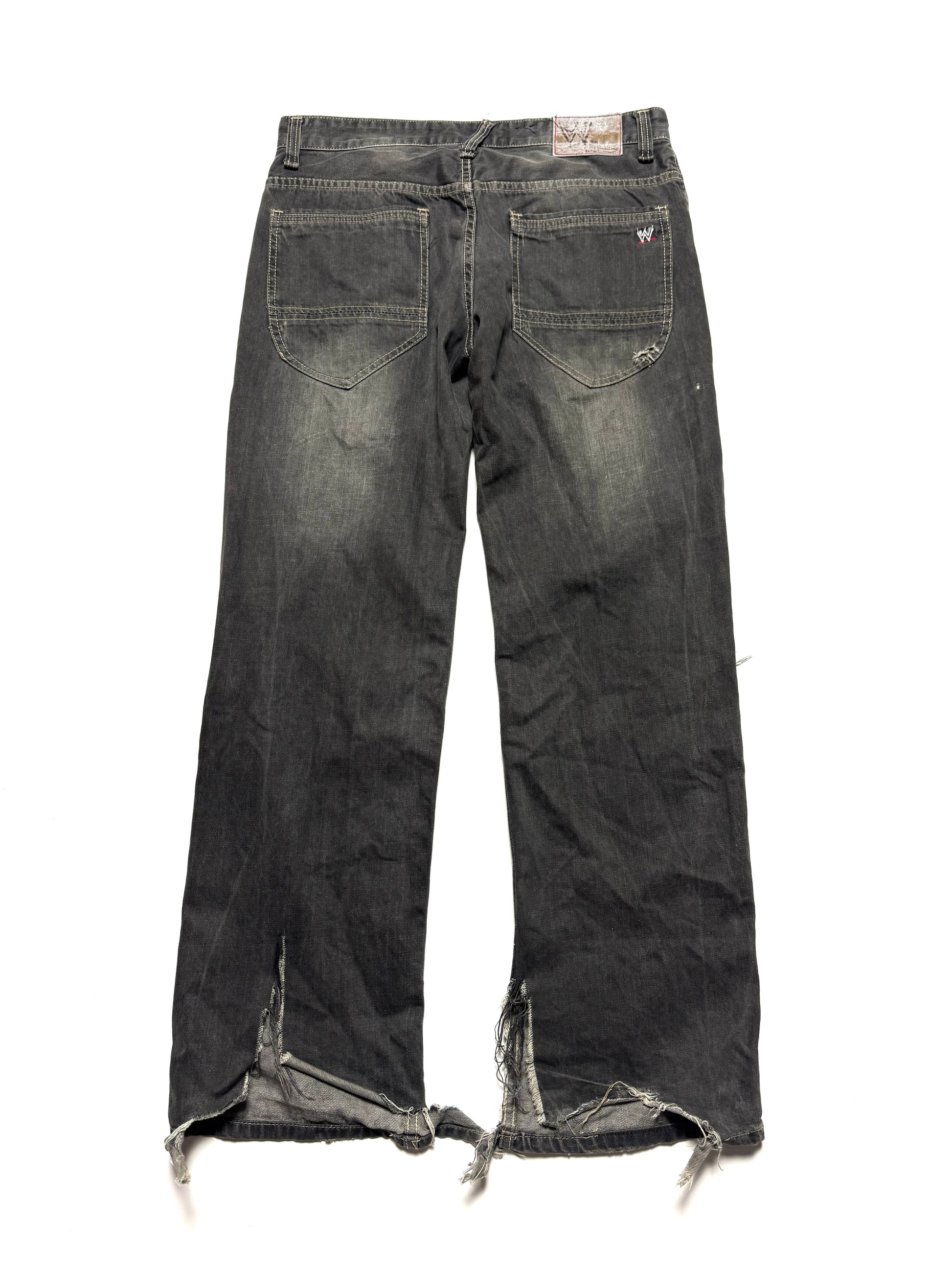 WWE Distressed Washed Jean