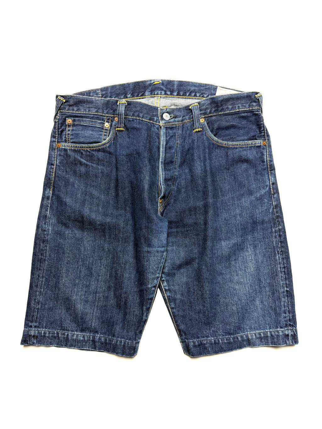 Evisu No.2 Washed Selvage Denim Short 90s