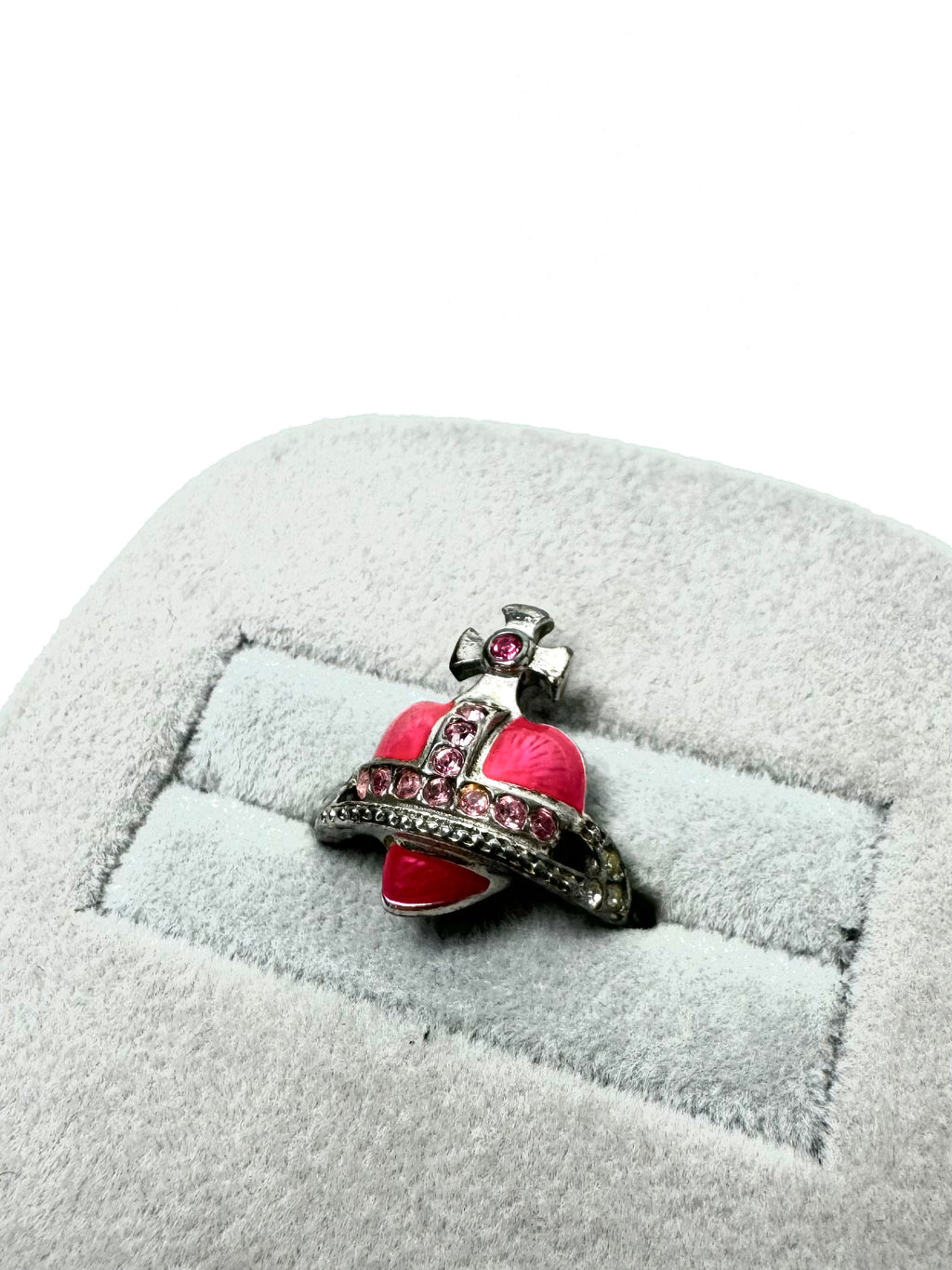 Vivienne Westwood Red Heart Ring