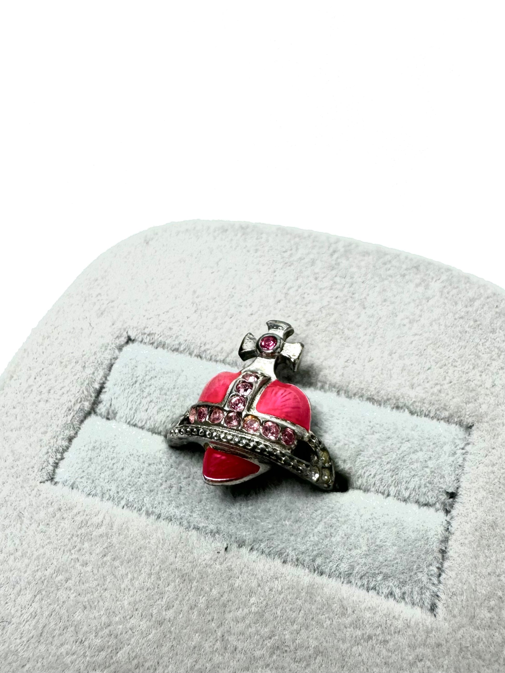 Vivienne Westwood Red Heart Ring