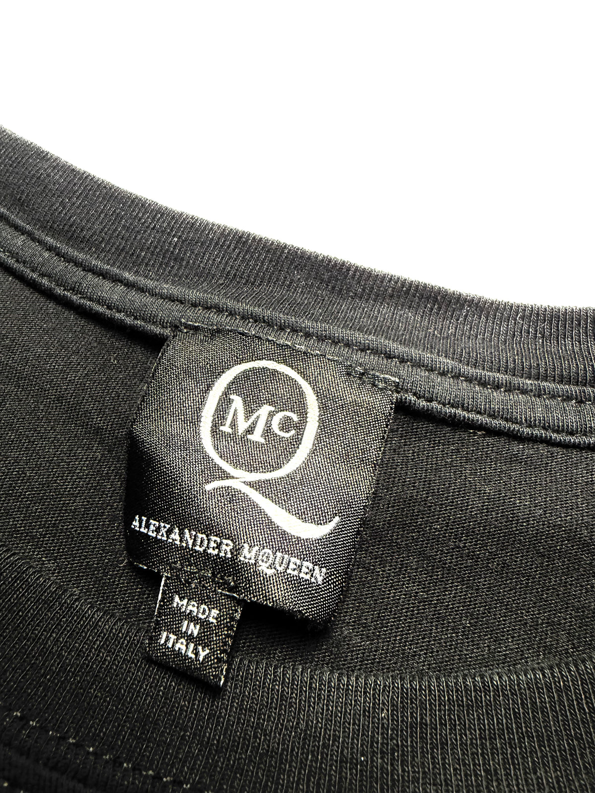 Alexander McQueen Patch Black Tee