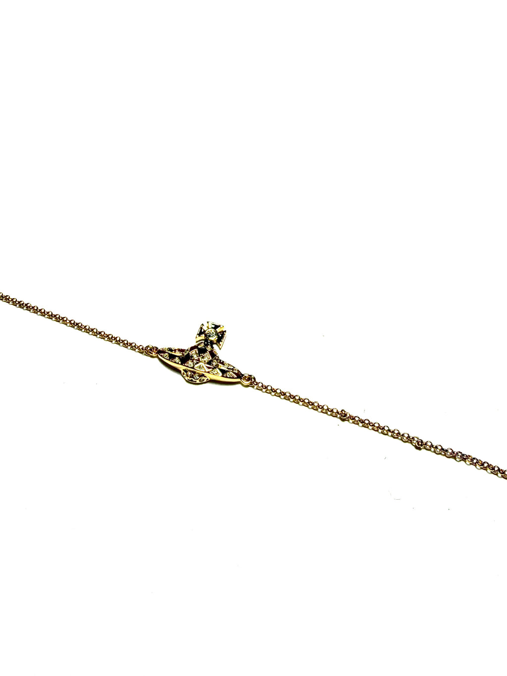 Vivienne Westwood Gold Mini Bas Relief Bracelet