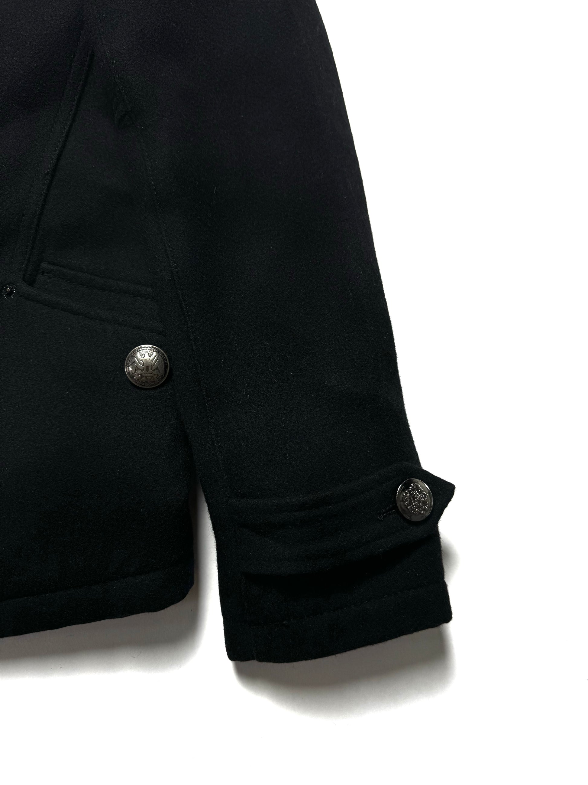 PPFM Napoleon Wool Jacket Fur Hood