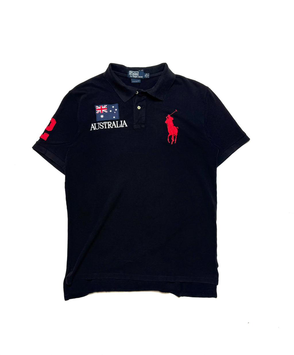 Polo by Ralph Lauren Black Australia Flag Shirt