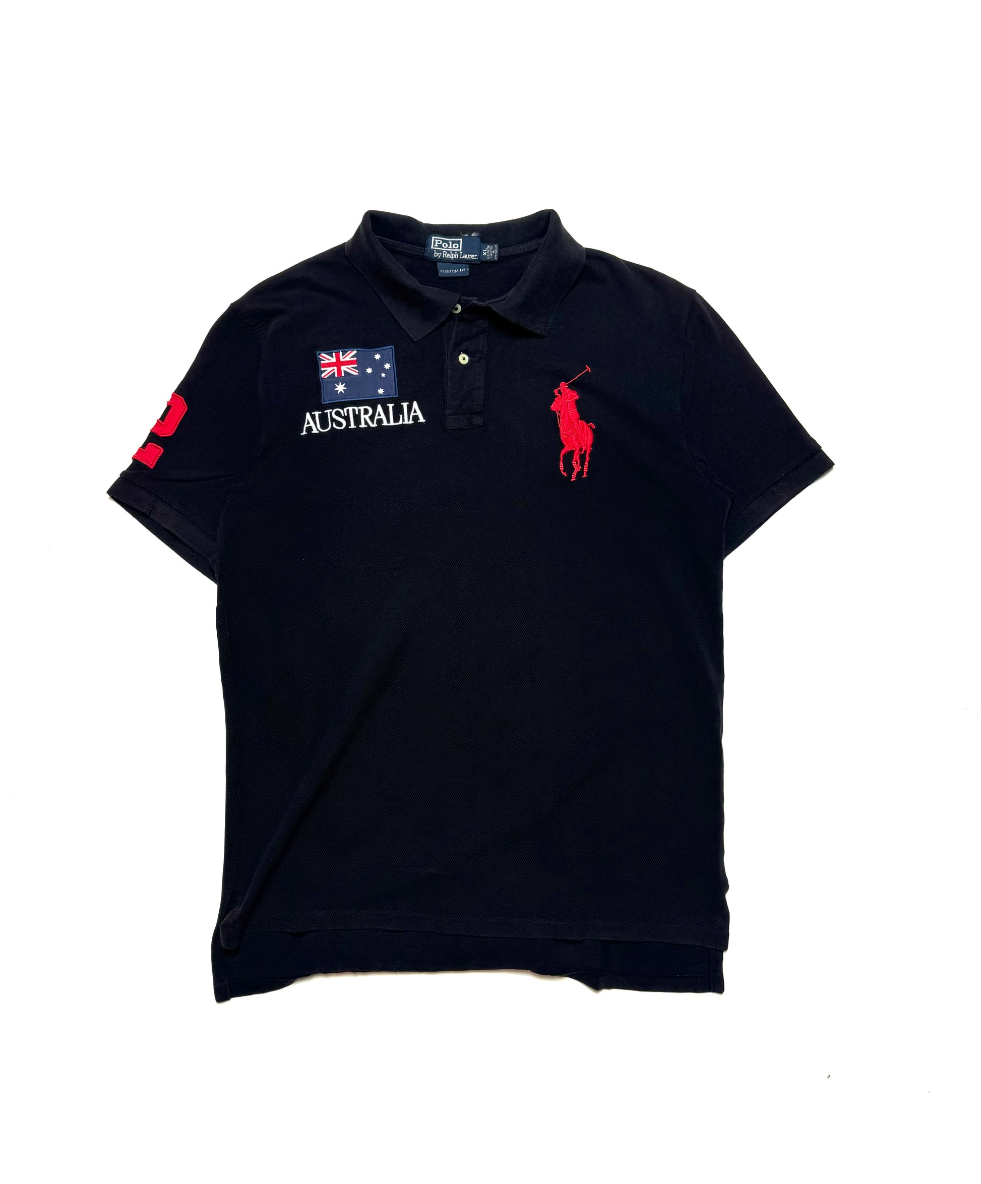 Polo by Ralph Lauren Black Australia Flag Shirt