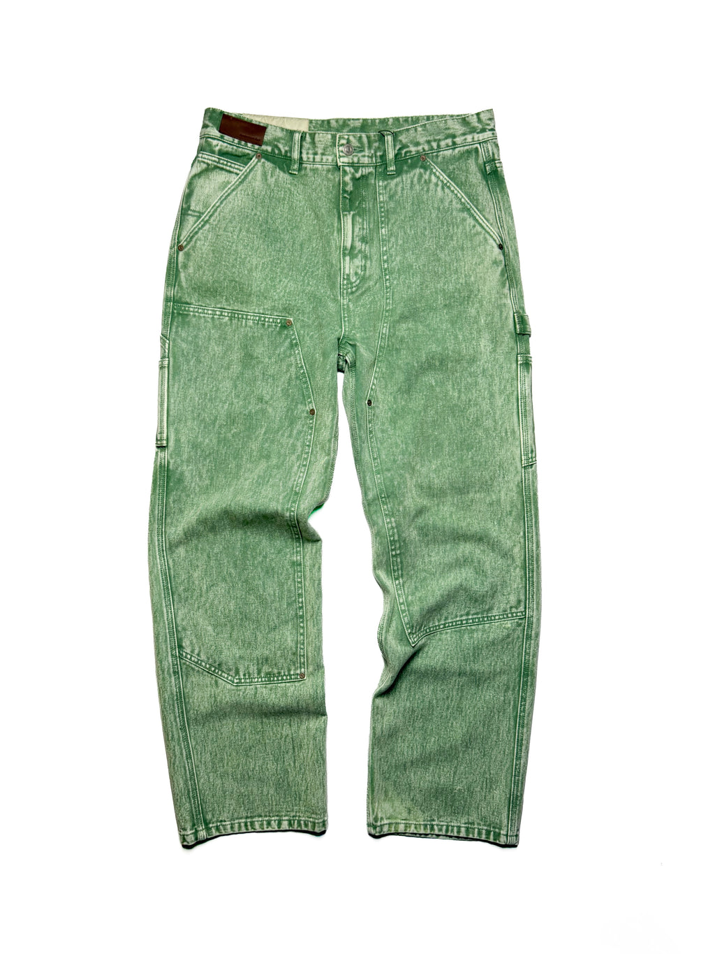 ANDERSON BELL Washed Green Denim