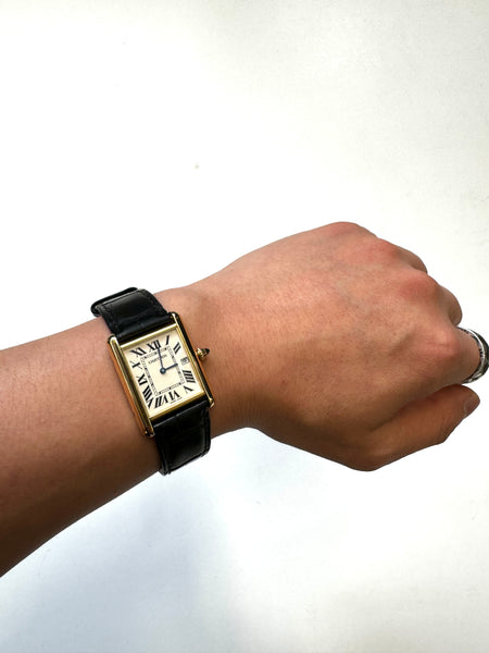 Cartier Tank Louis Watch Gold