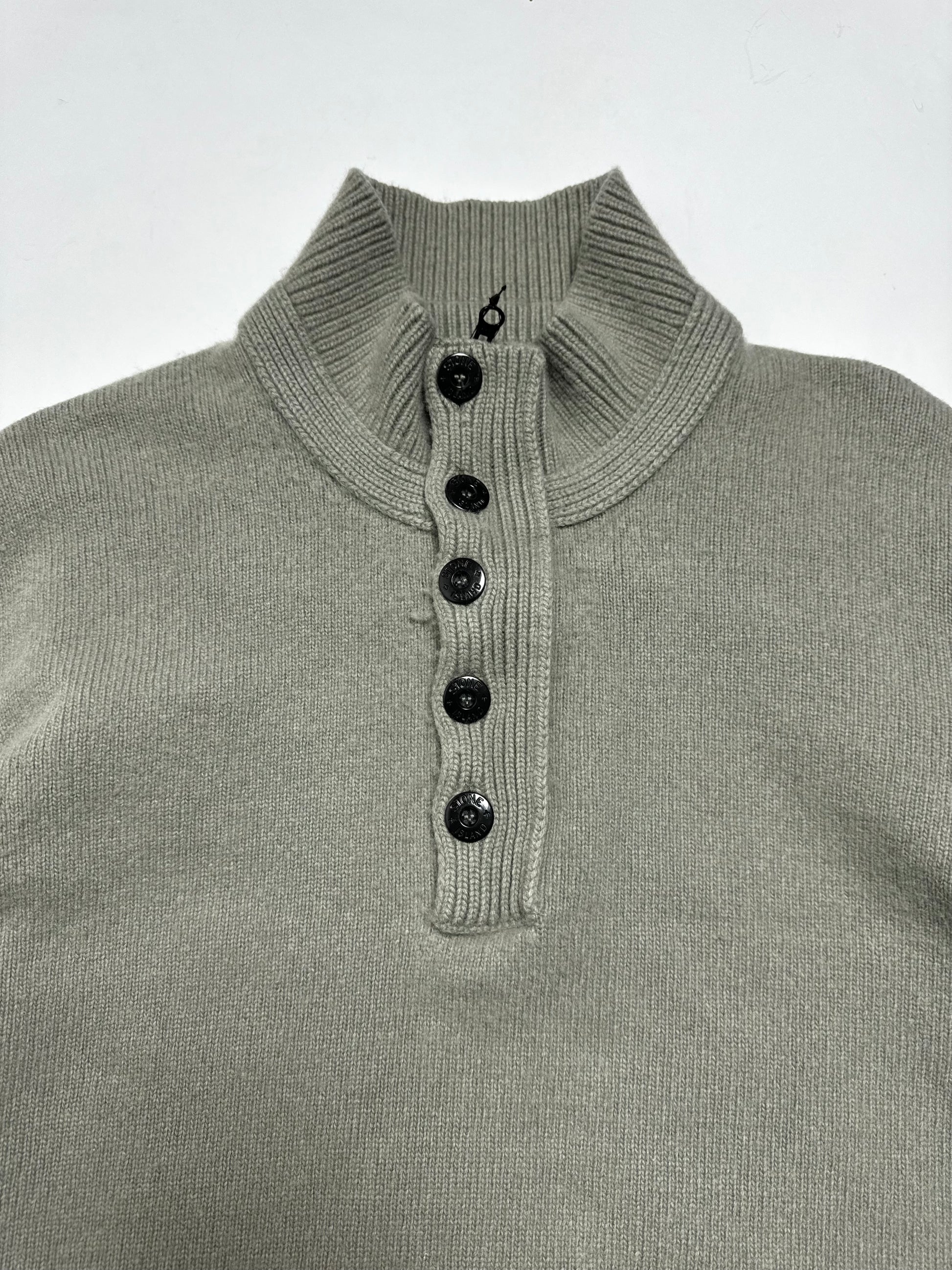 Stone Island  Wool High Neck Sweater