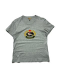 Burberry Grey Embroidery Tee