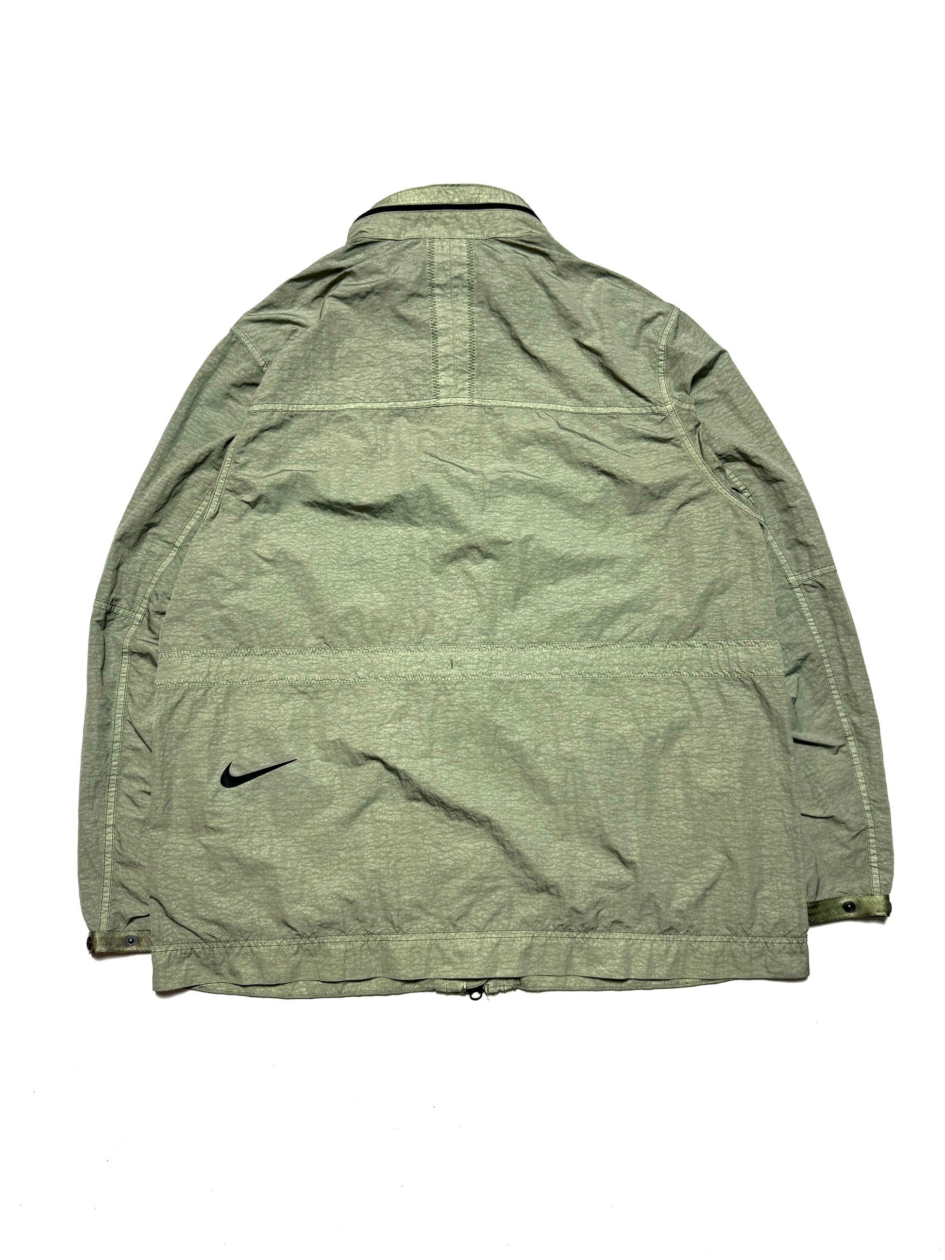 Nike Olive Green Tech Windbreaker
