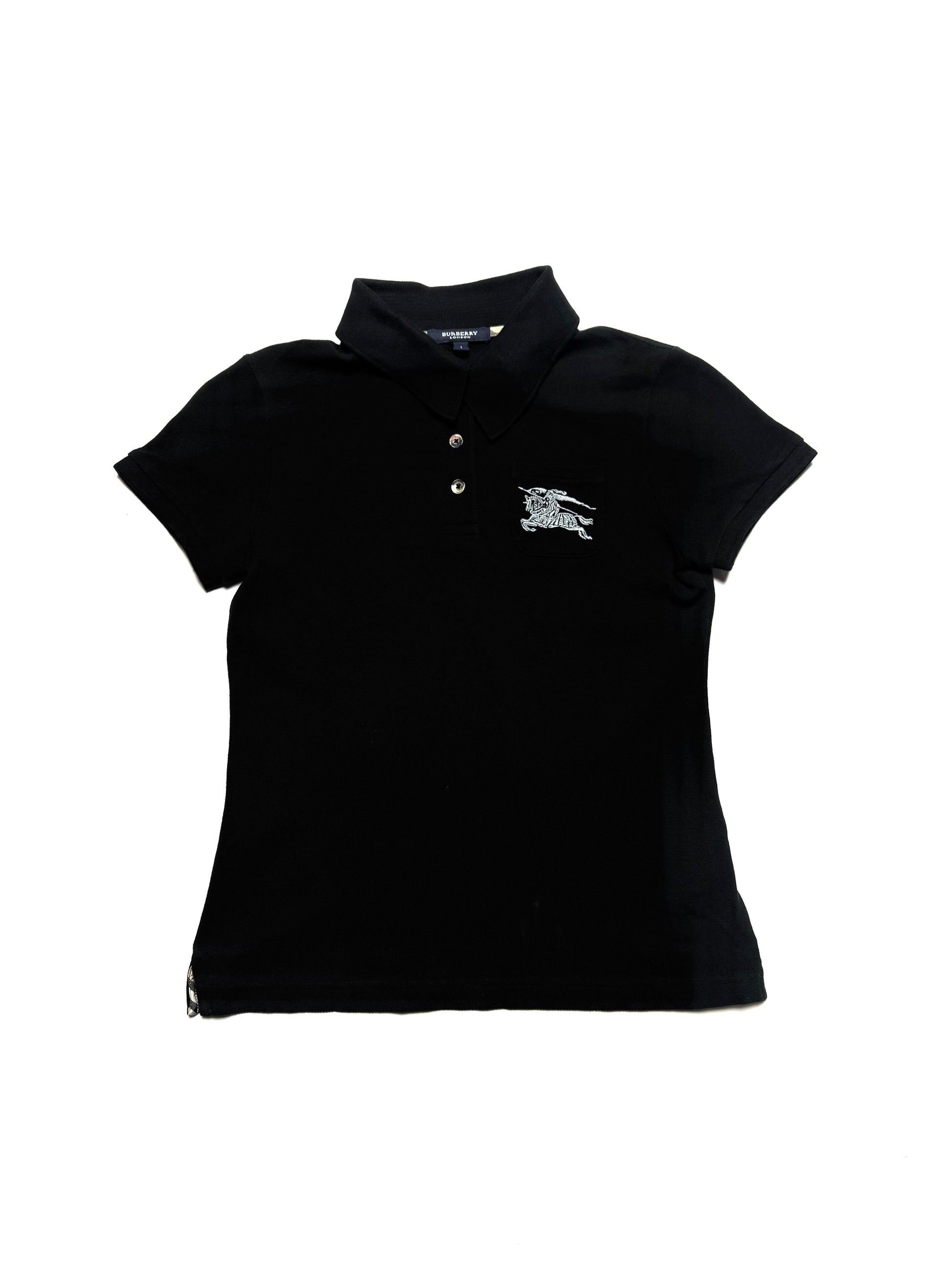 Burberry Polo Black Short Sleeve
