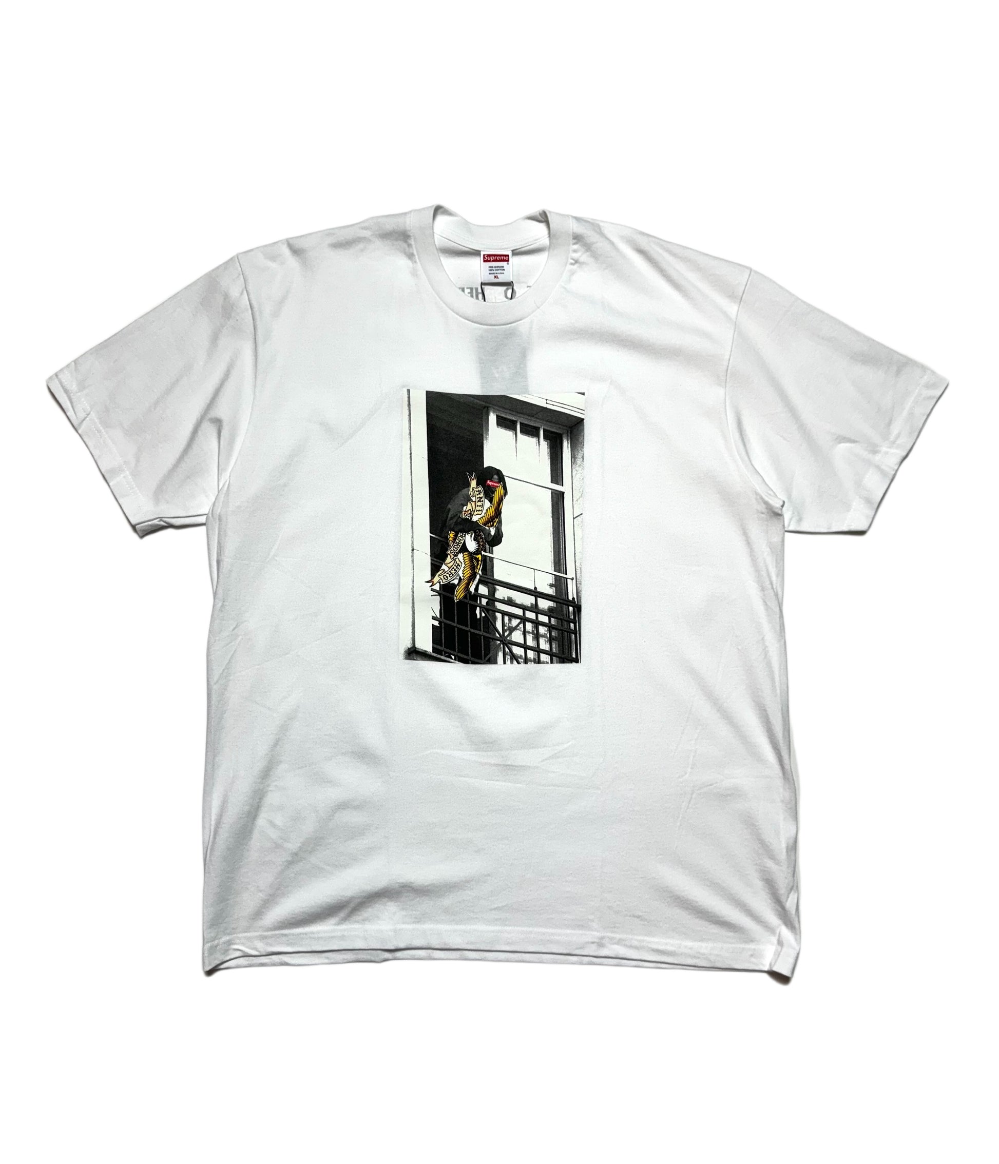 Supreme Anti Balcony White  Tee