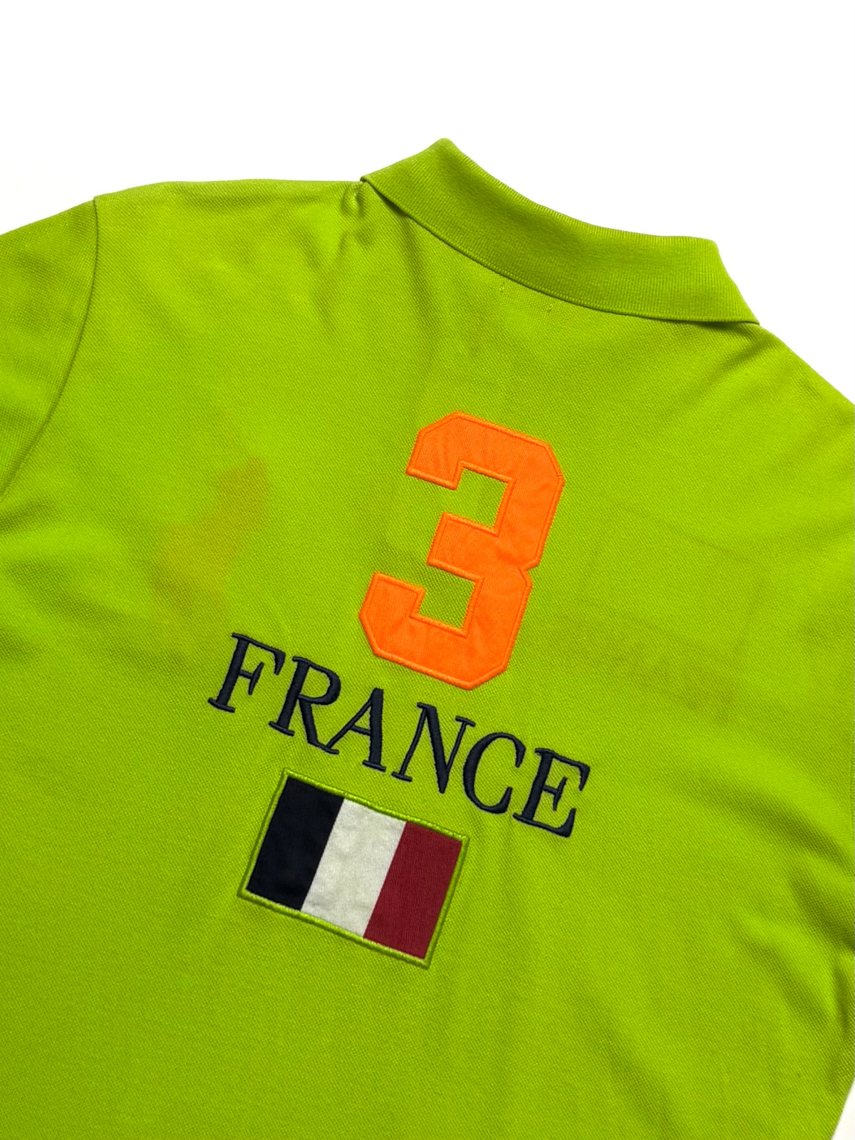 Polo by Ralph Lauren Neon Green France Shirt