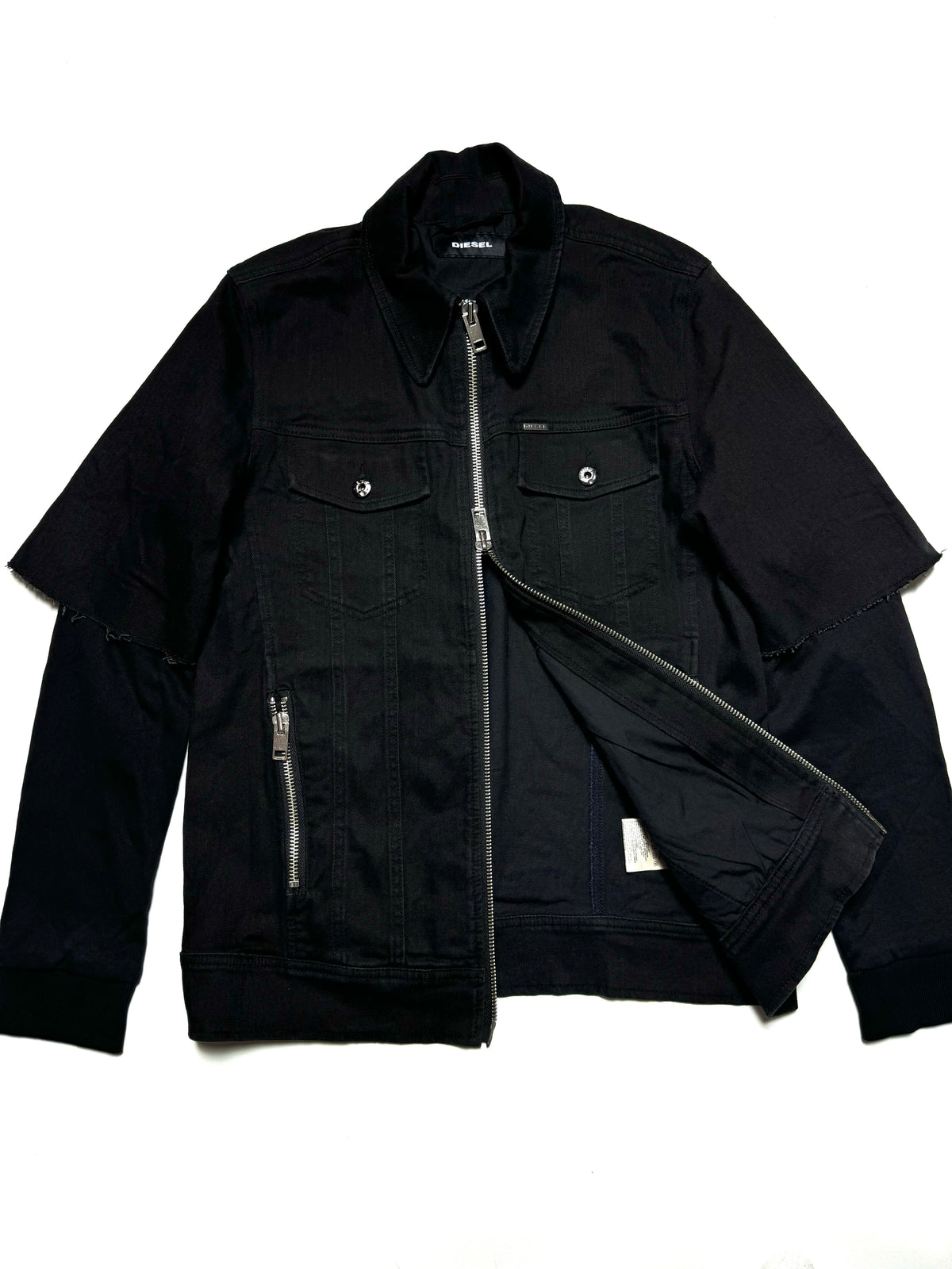Diesel Long Sleeve Shirt Denim Jacket