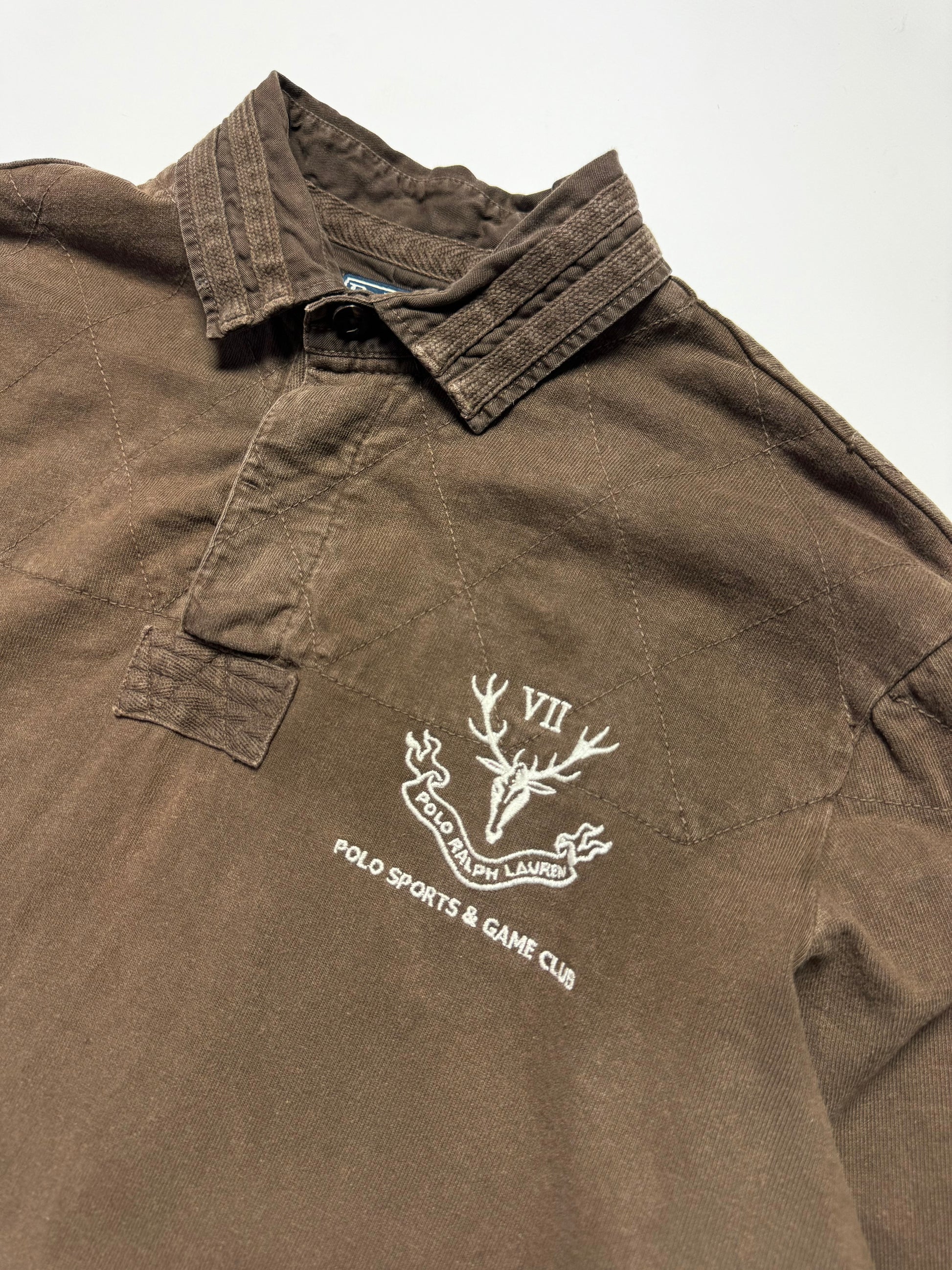 Polo by Ralph Lauren Army Green Shirt Sports & Game Club VII