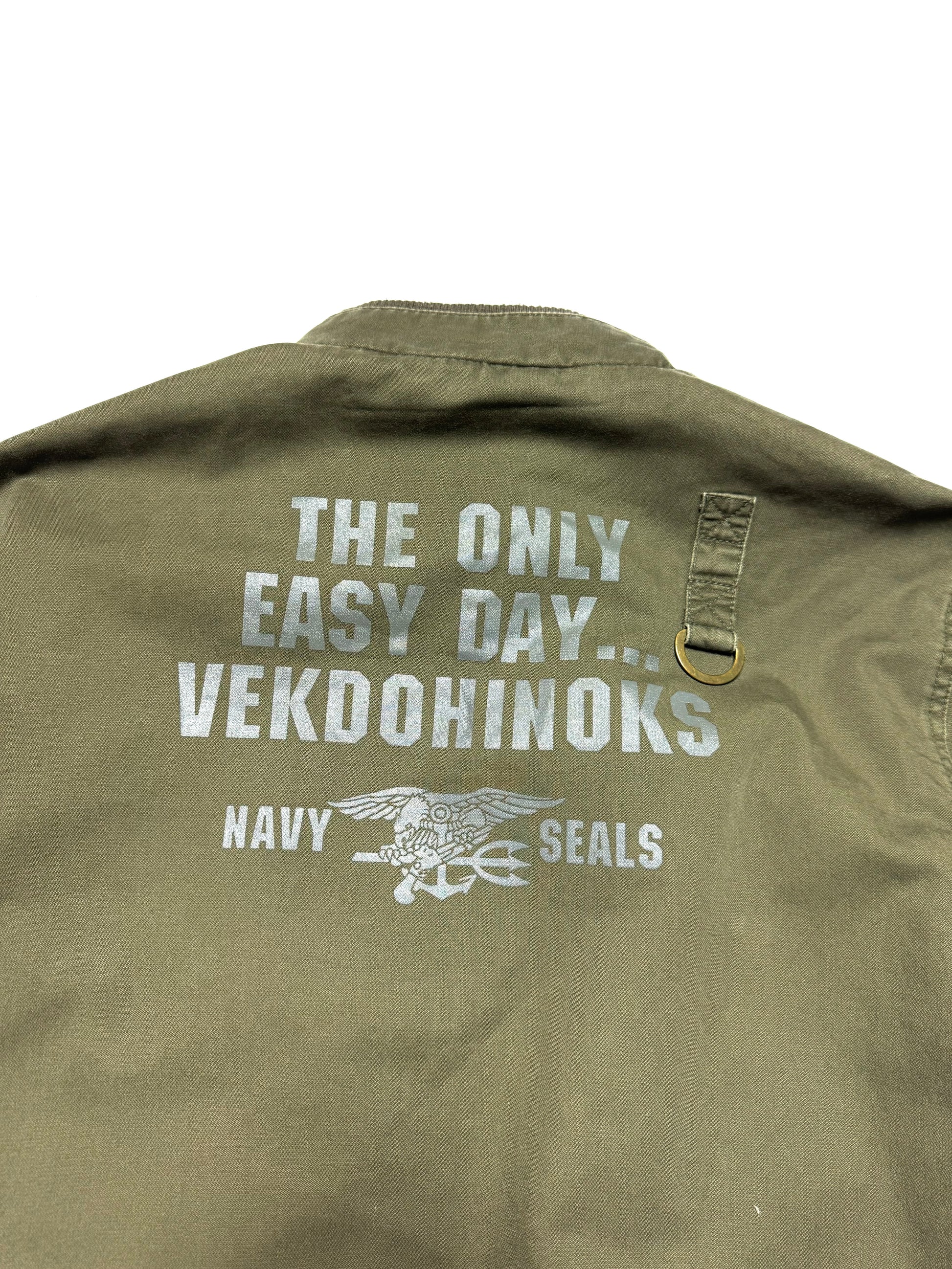 Military Special Edition Navy Seal  Green Jacket