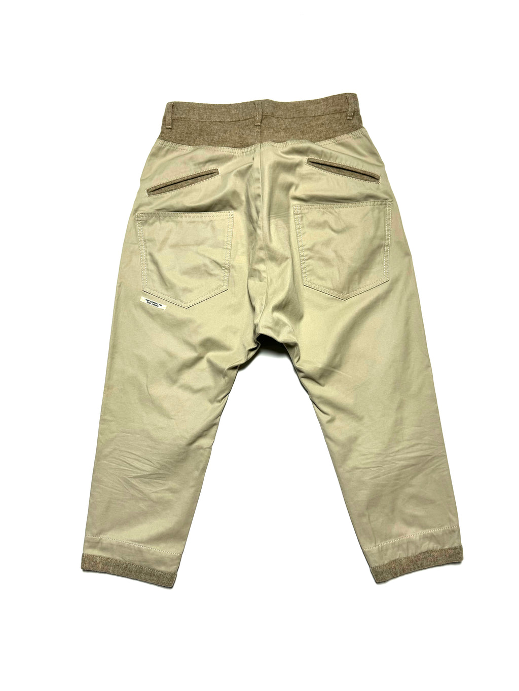 Yohji Yamamoto Regulation Low Crotch Hybrid Pant