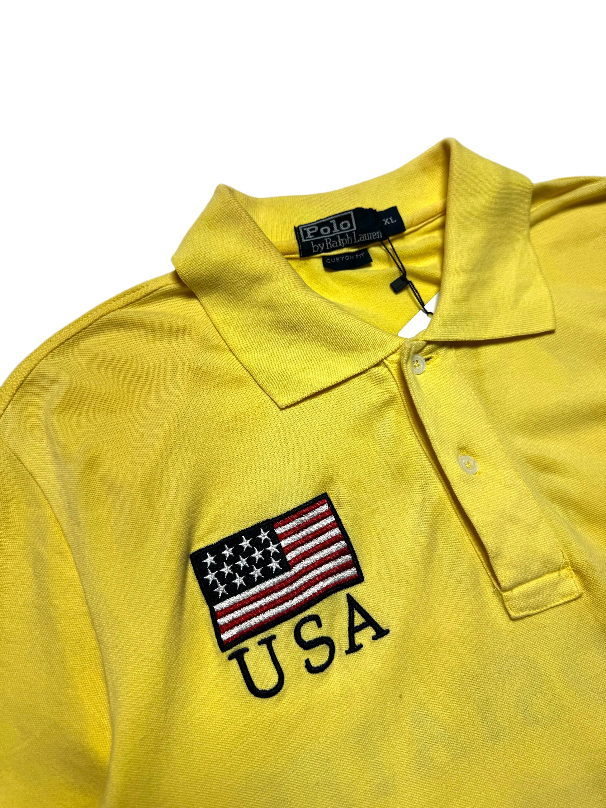 Polo by Ralph Lauren USA Yellow Shirt