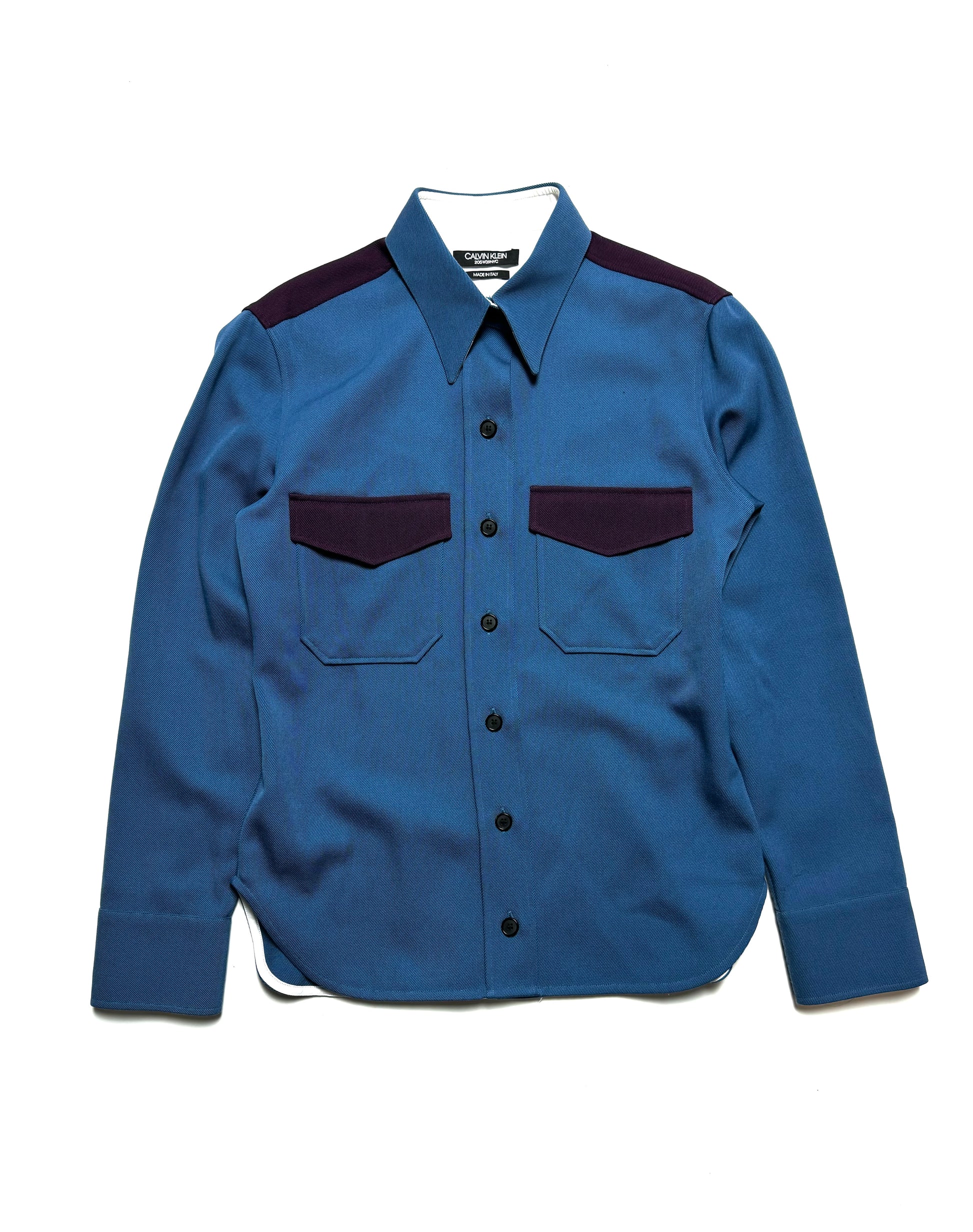 Calvin Klein 205W39NYC Blue Shirt