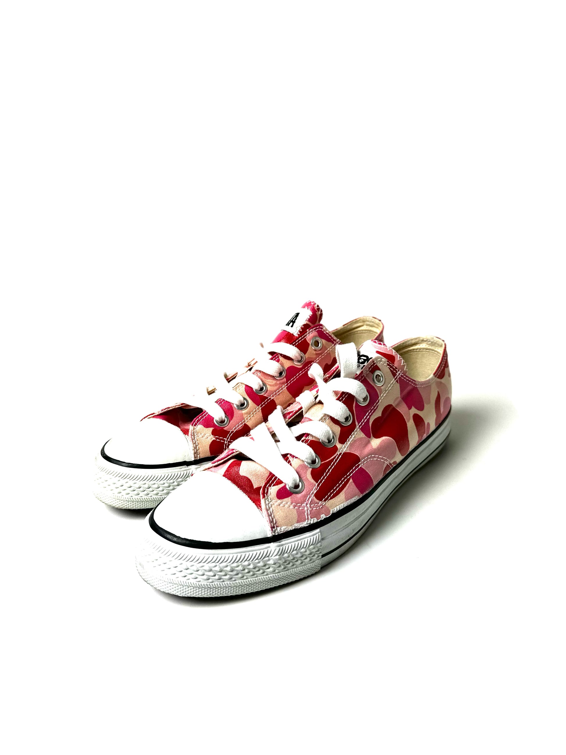 BAPE Pink Camo Converse Sneaker 2002