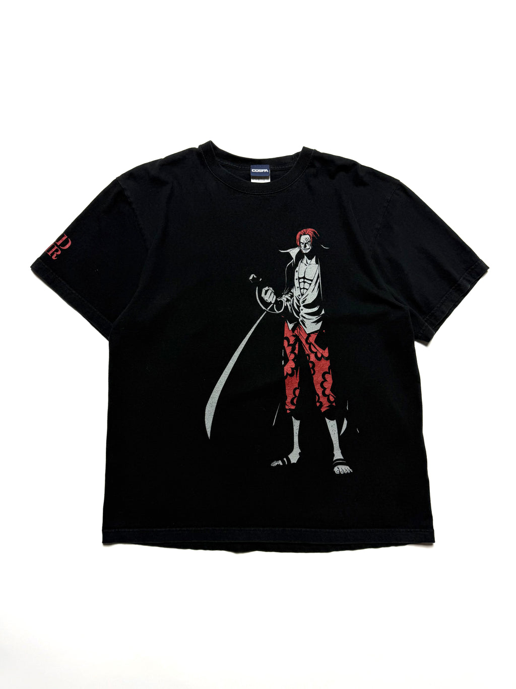 One Piece x Cospa Shanks Black Tee