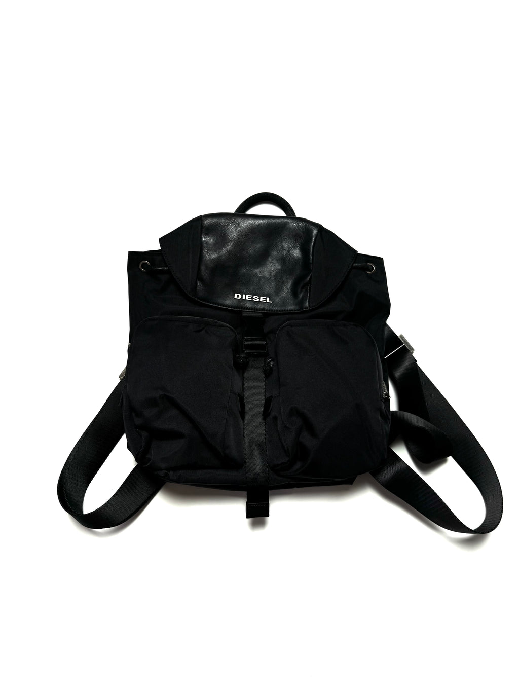 Diesel Black Backpack