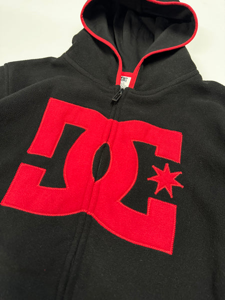 DC Black Red Zip Hoodie