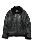 Avirex Type B-6 Patched Black Flight Jacket