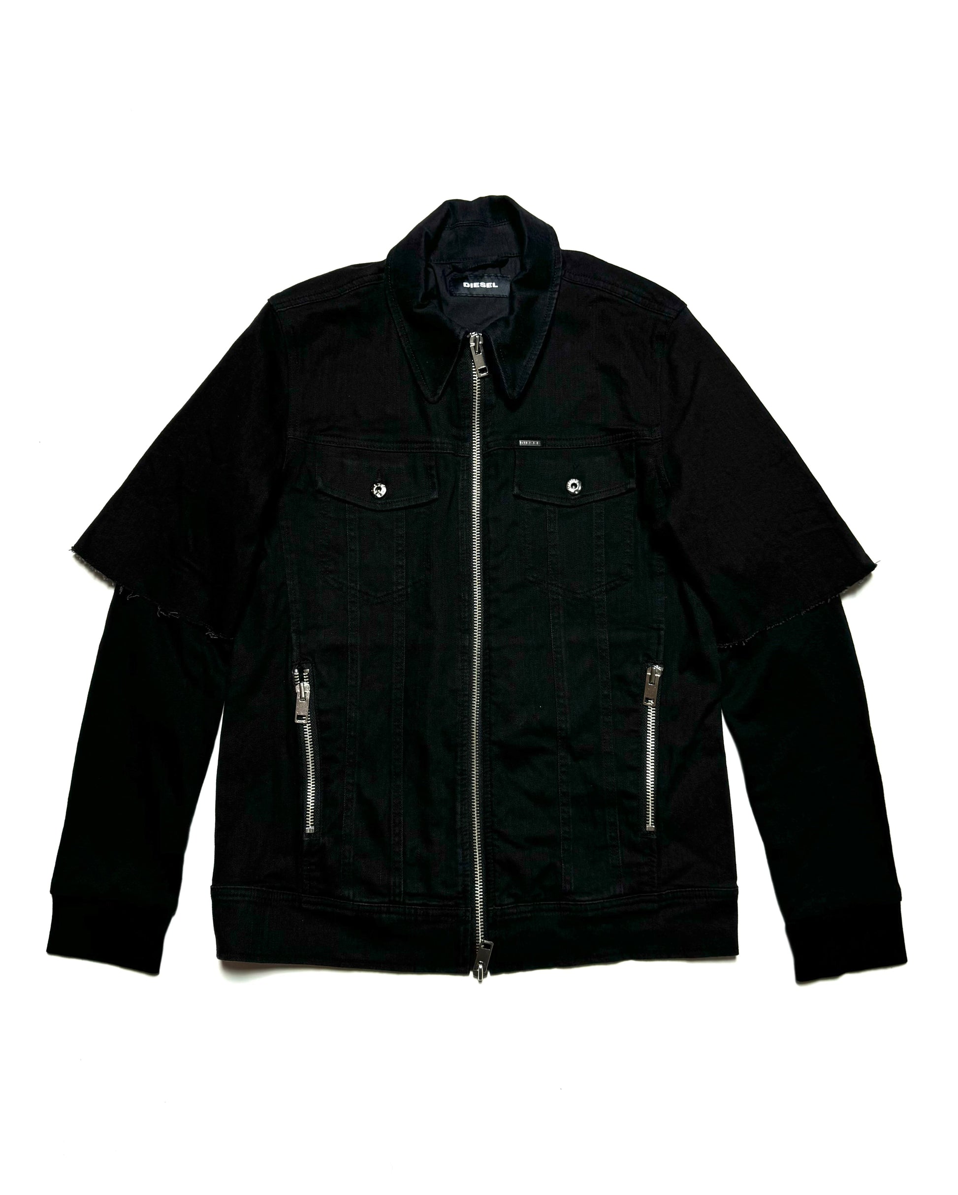 Diesel Long Sleeve Shirt Denim Jacket